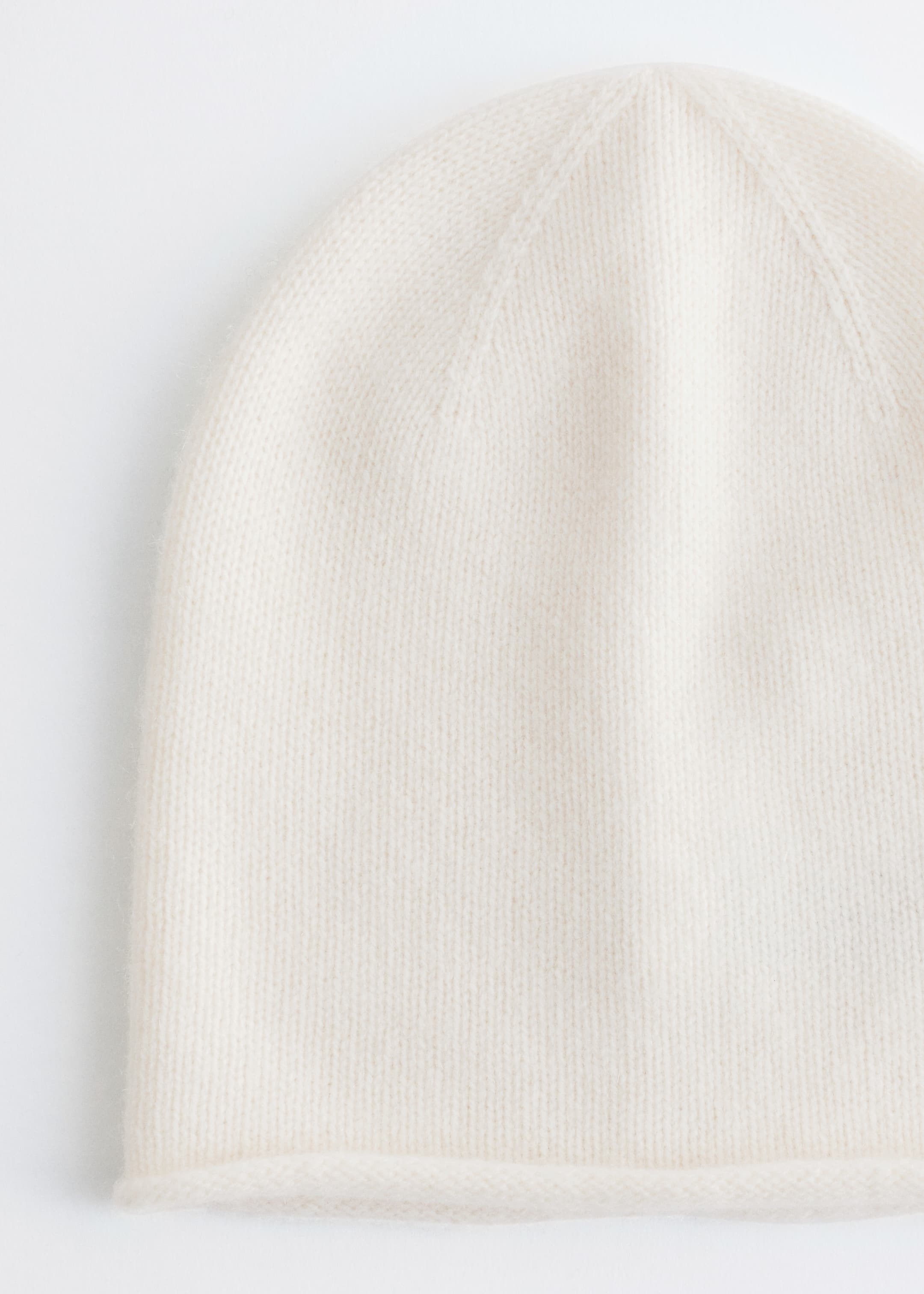 Grotere afbeelding bekijken: Beanie van kasjmier - Wit - DAMES | H&M NL 2