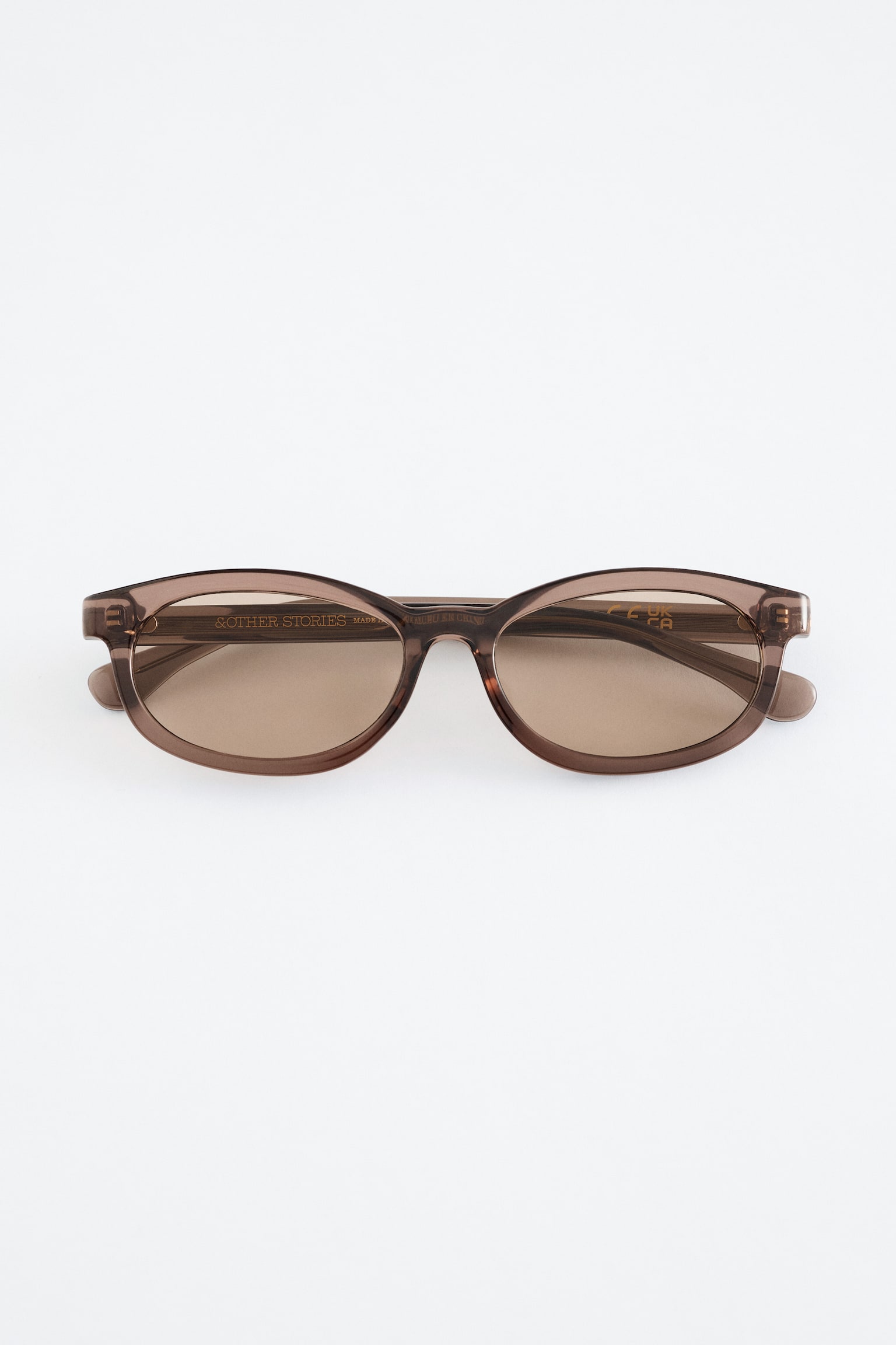 Στενά Ορθογώνια Γυαλιά Ηλίου - Πέτρα/Μαύρο/Καφέ Χελώνας - 2