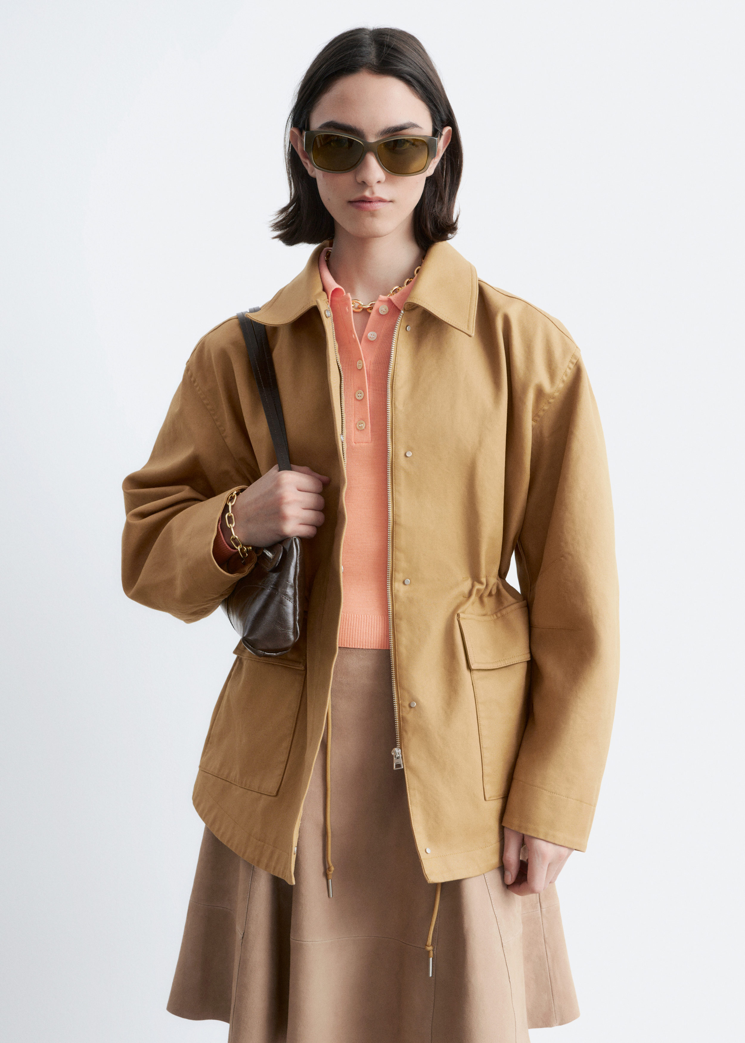 Belted Car Coat - Black - Jackets - & Other Stories US