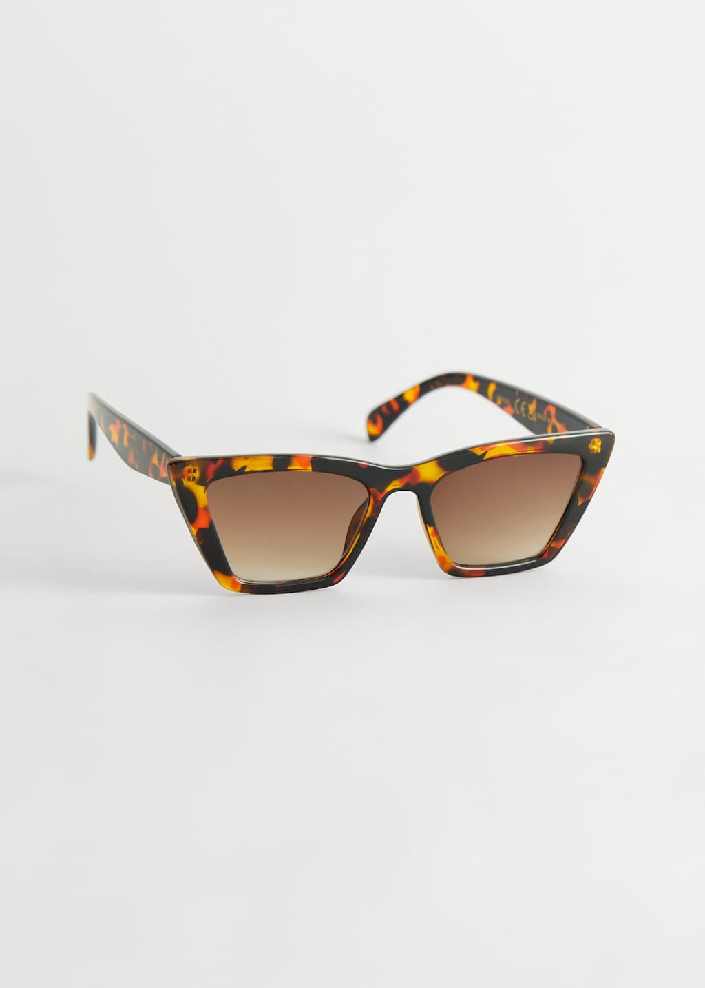 Eckige Cateye-Sonnenbrille