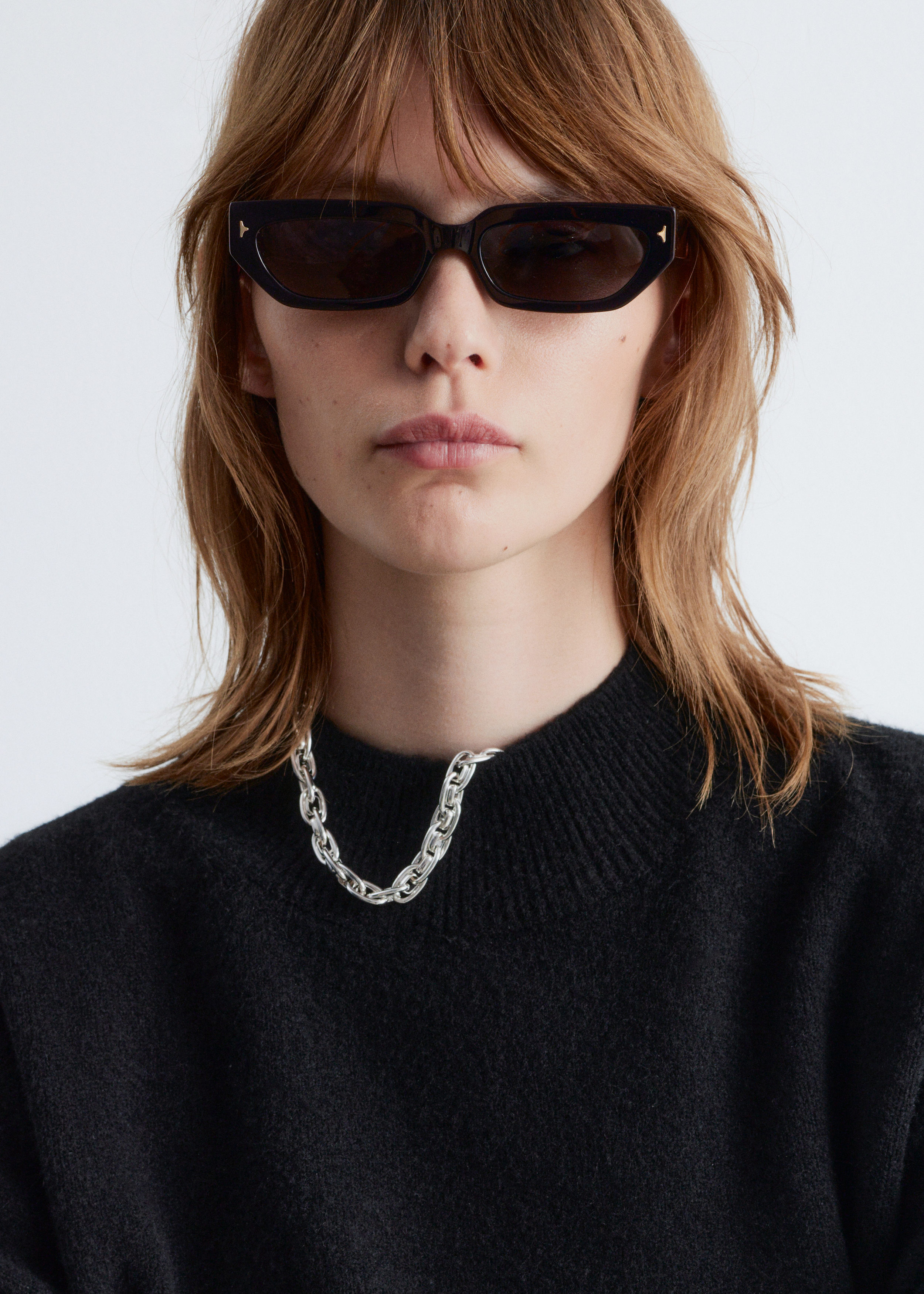 Image of Mock-Neck Sweater