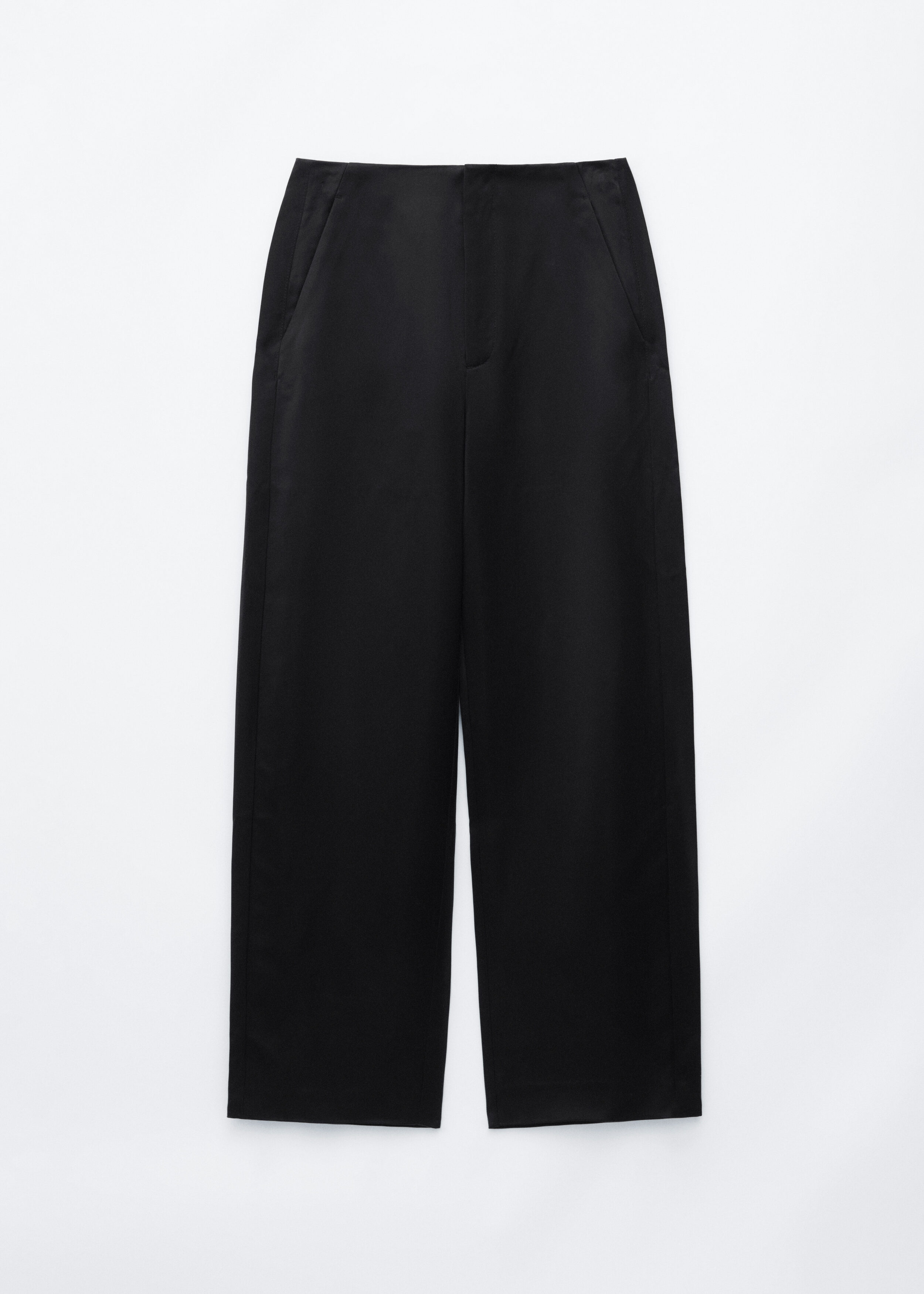 & Other Stories Relaxed Barrel Trousers - Black - Trousers | & Other Stories GG