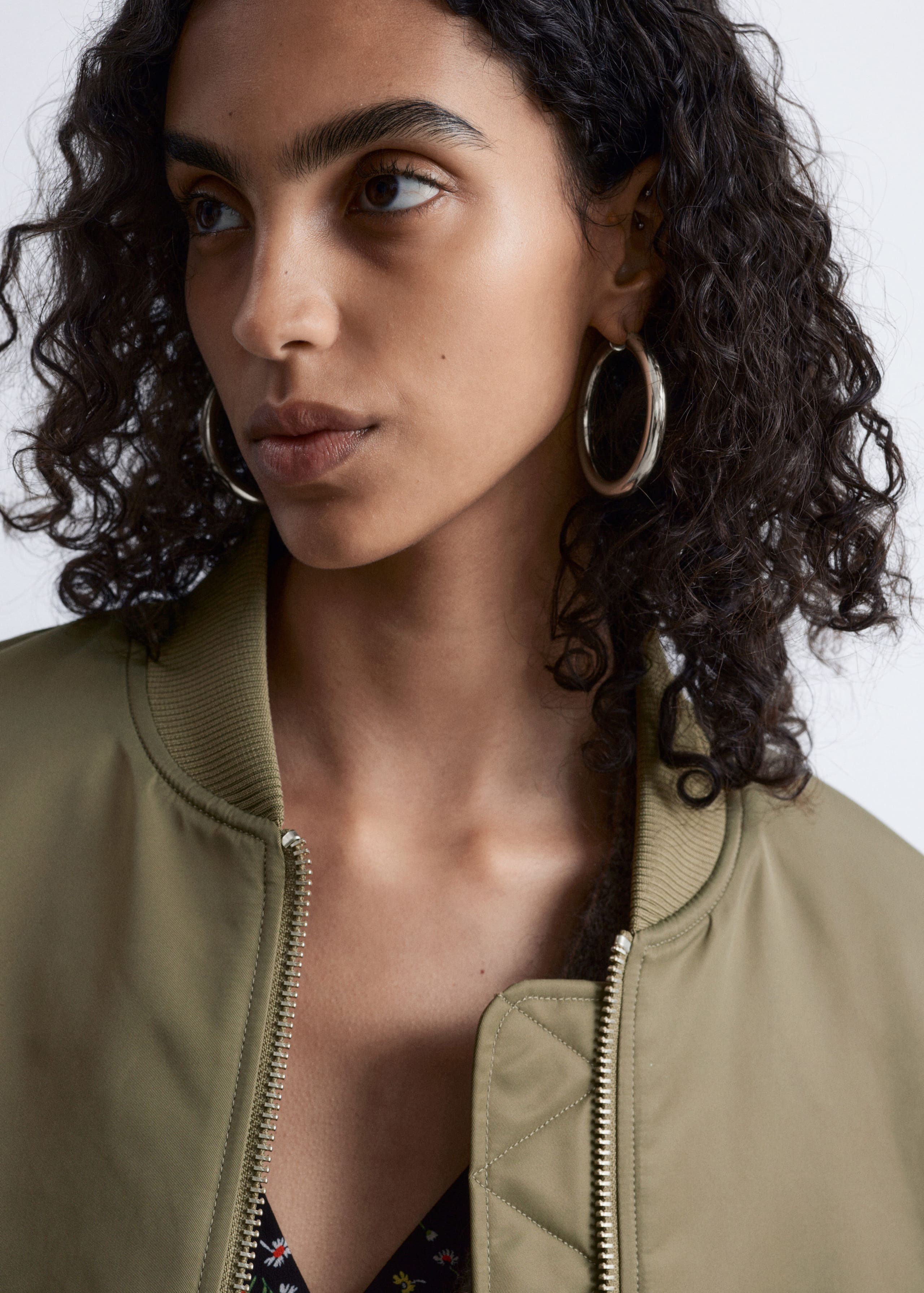 Image of Long Bomber Jacket