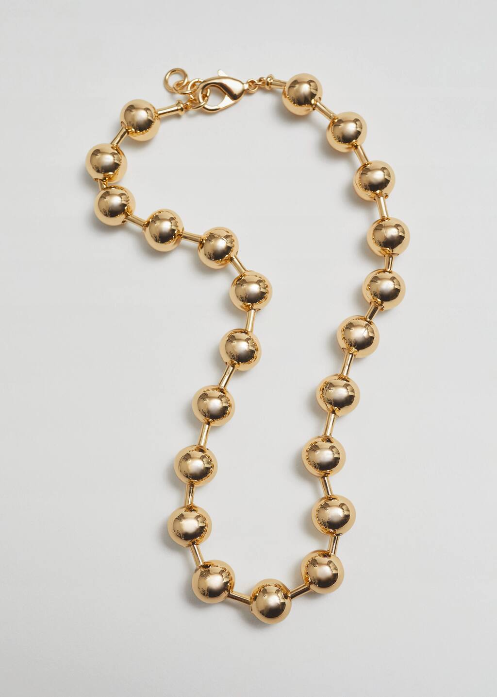 BallChainNecklace – Złoty – Martwa natura