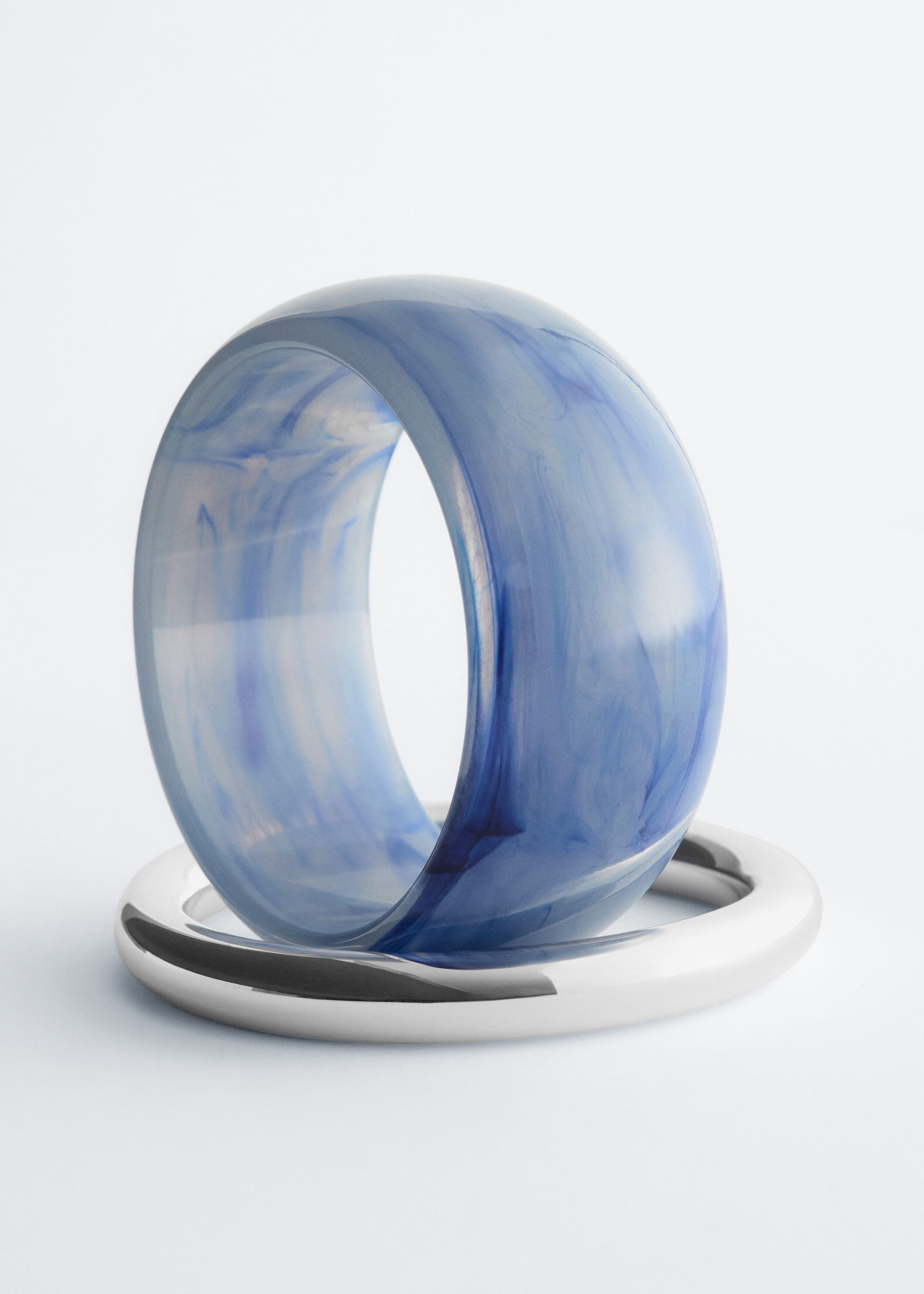 Cuff Set - Silver/Blue - Still Life