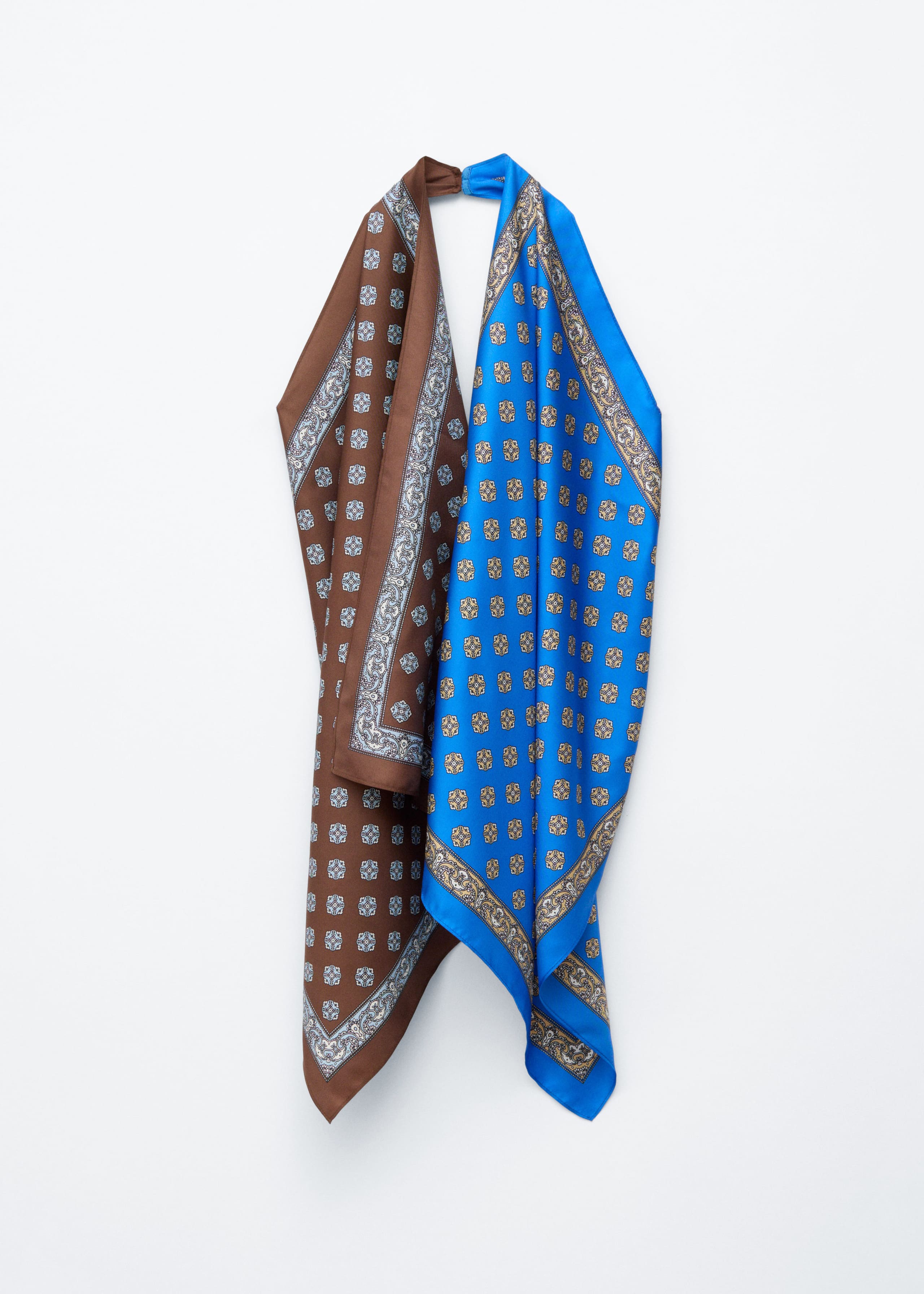 Image of Silk Scarf Halter Top