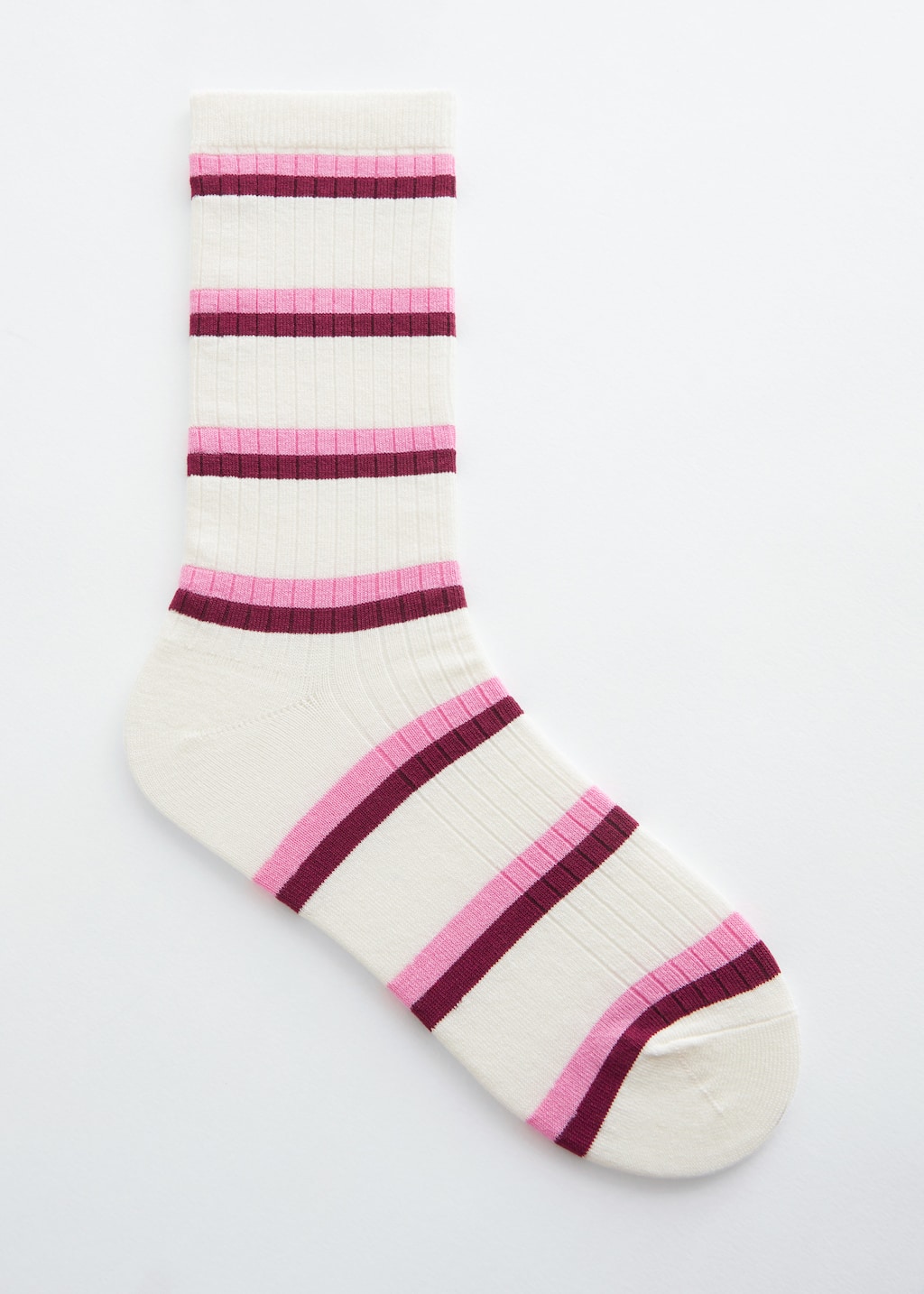 Image of Silk-Blend Striped Socks