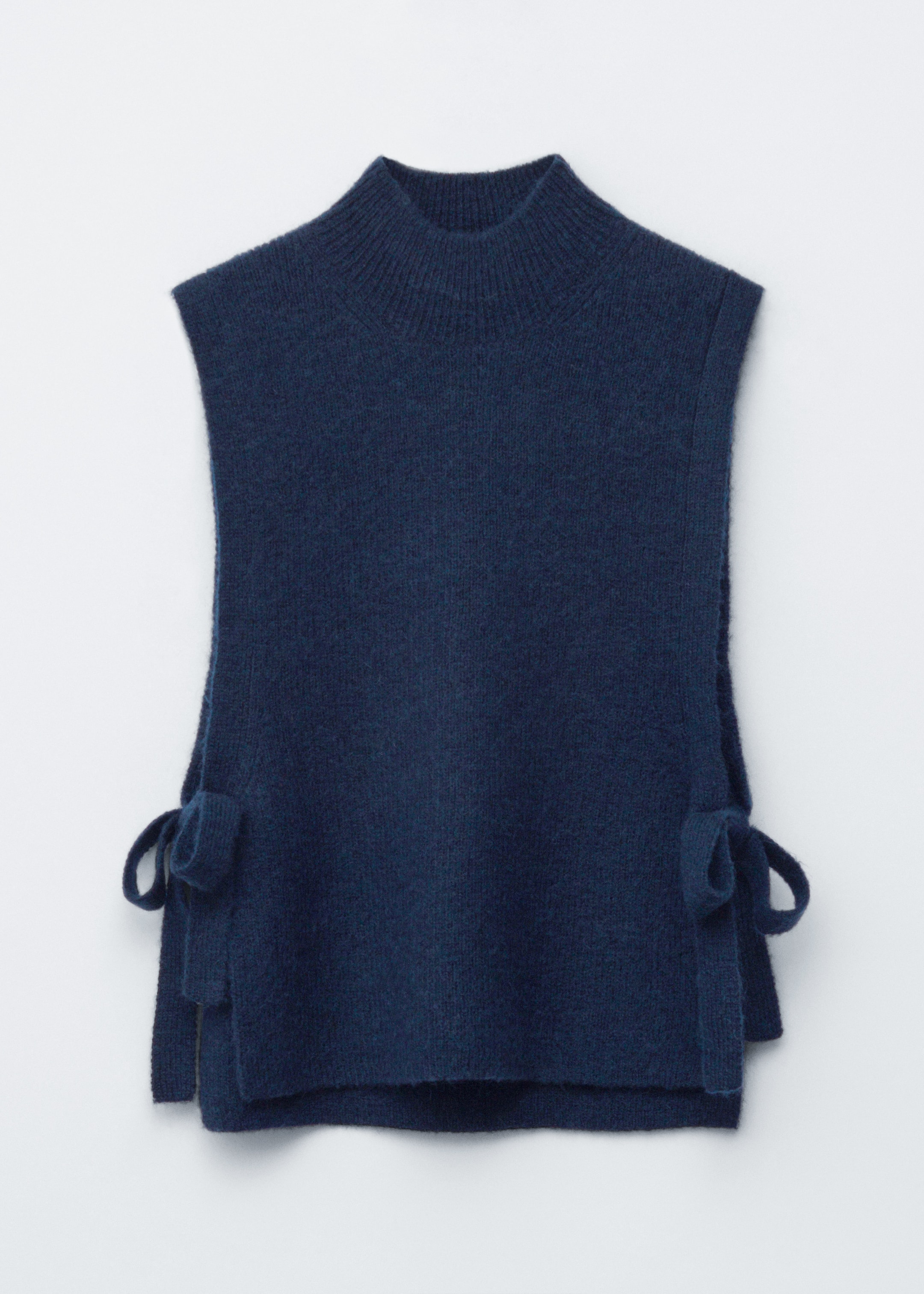 Se større billede: Ulden bib-krave - Marineblå - DAME | H&M DK 2