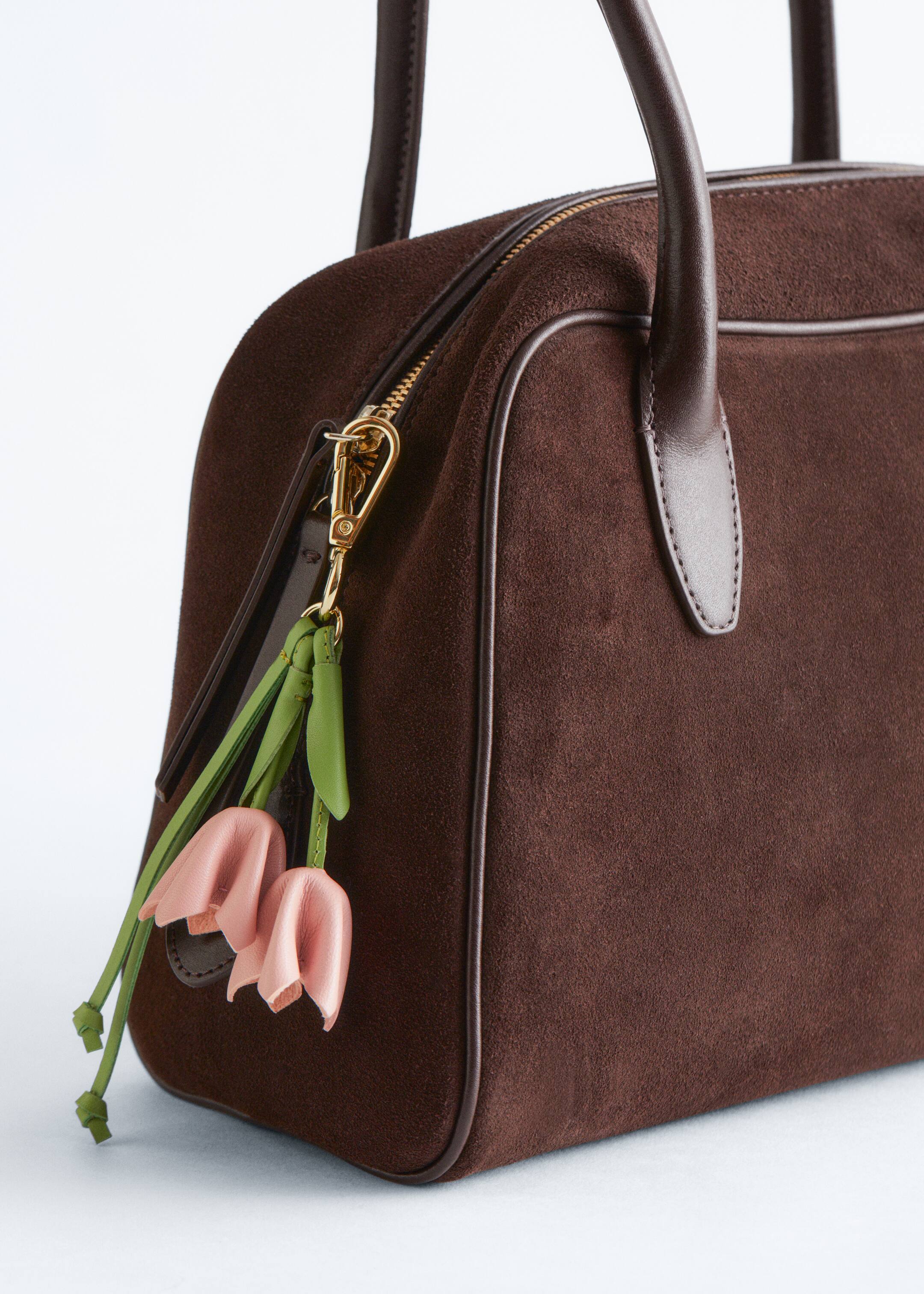 Näytä suurempi kuva: Tulip Bag Charm - Light Pink - NAISET | H&M FI 3