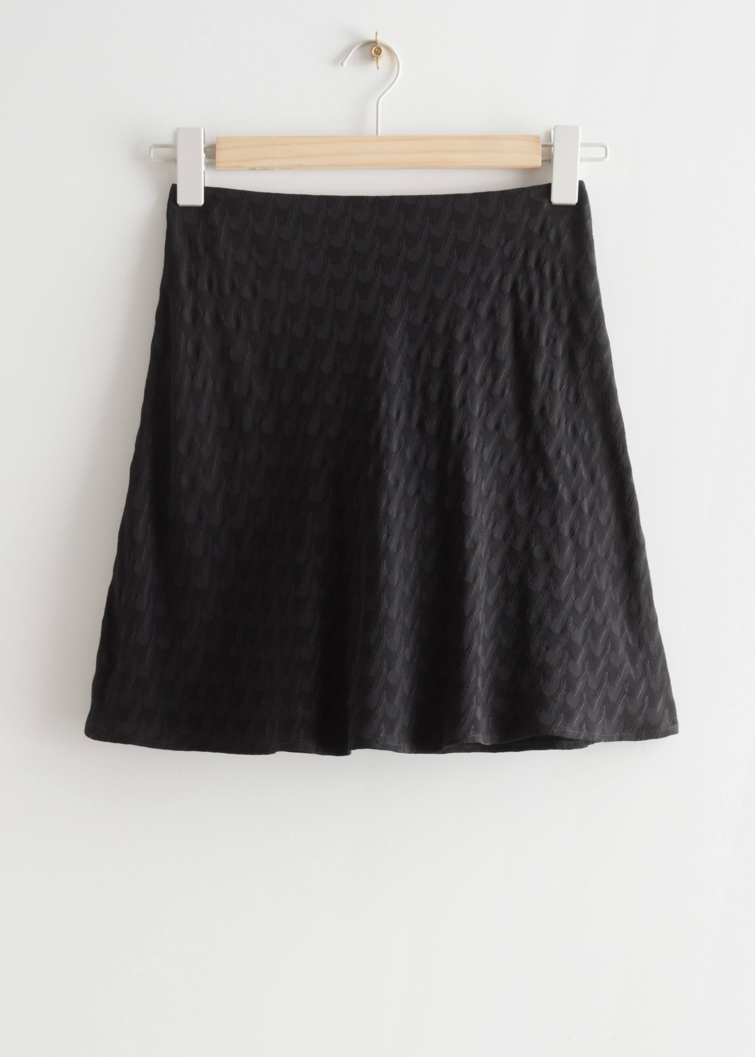Image of Jacquard Mini Skirt