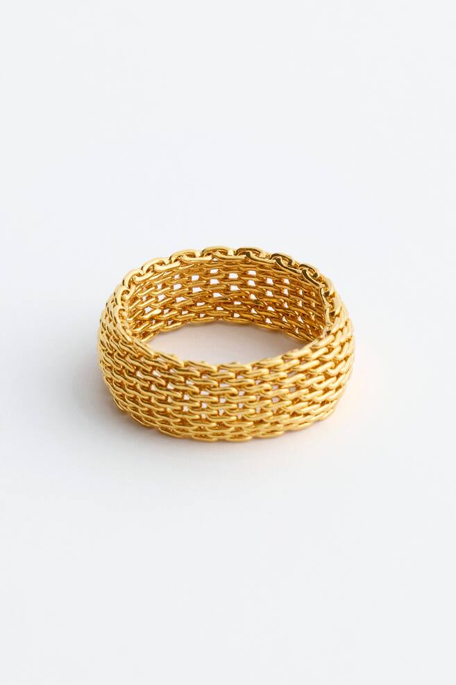 Mesh Ring - Gold - 1