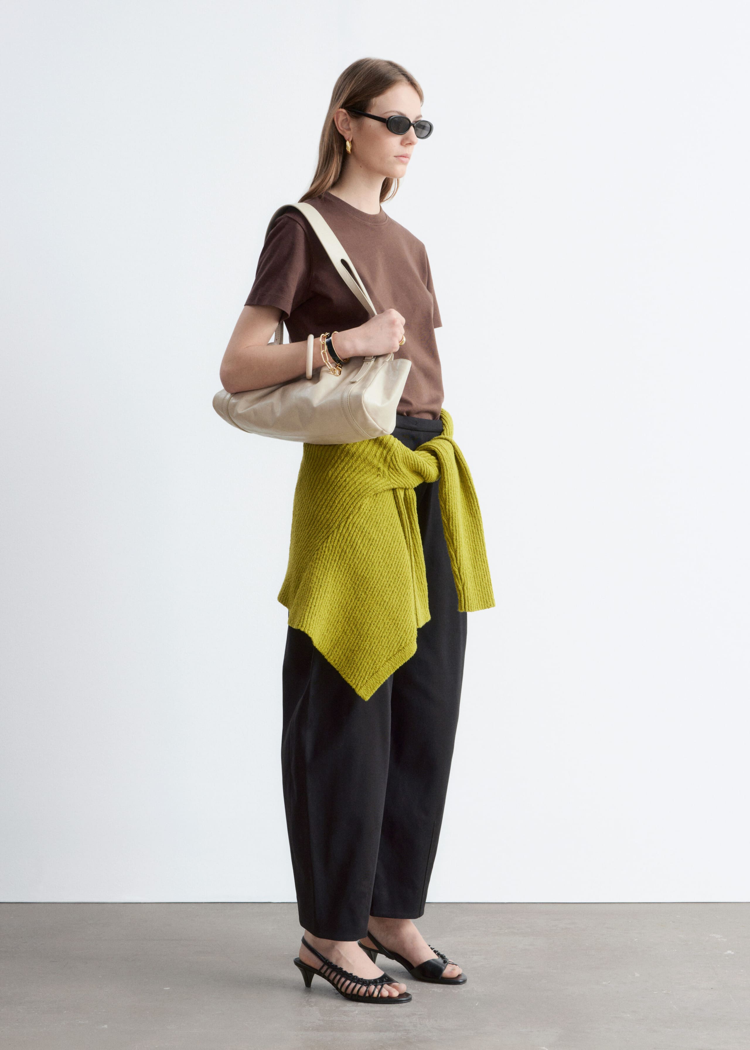 Image of Cotton Crew-Neck T-Shirt