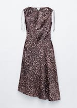 Dark Brown/Print
