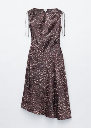 Dark Brown/Print