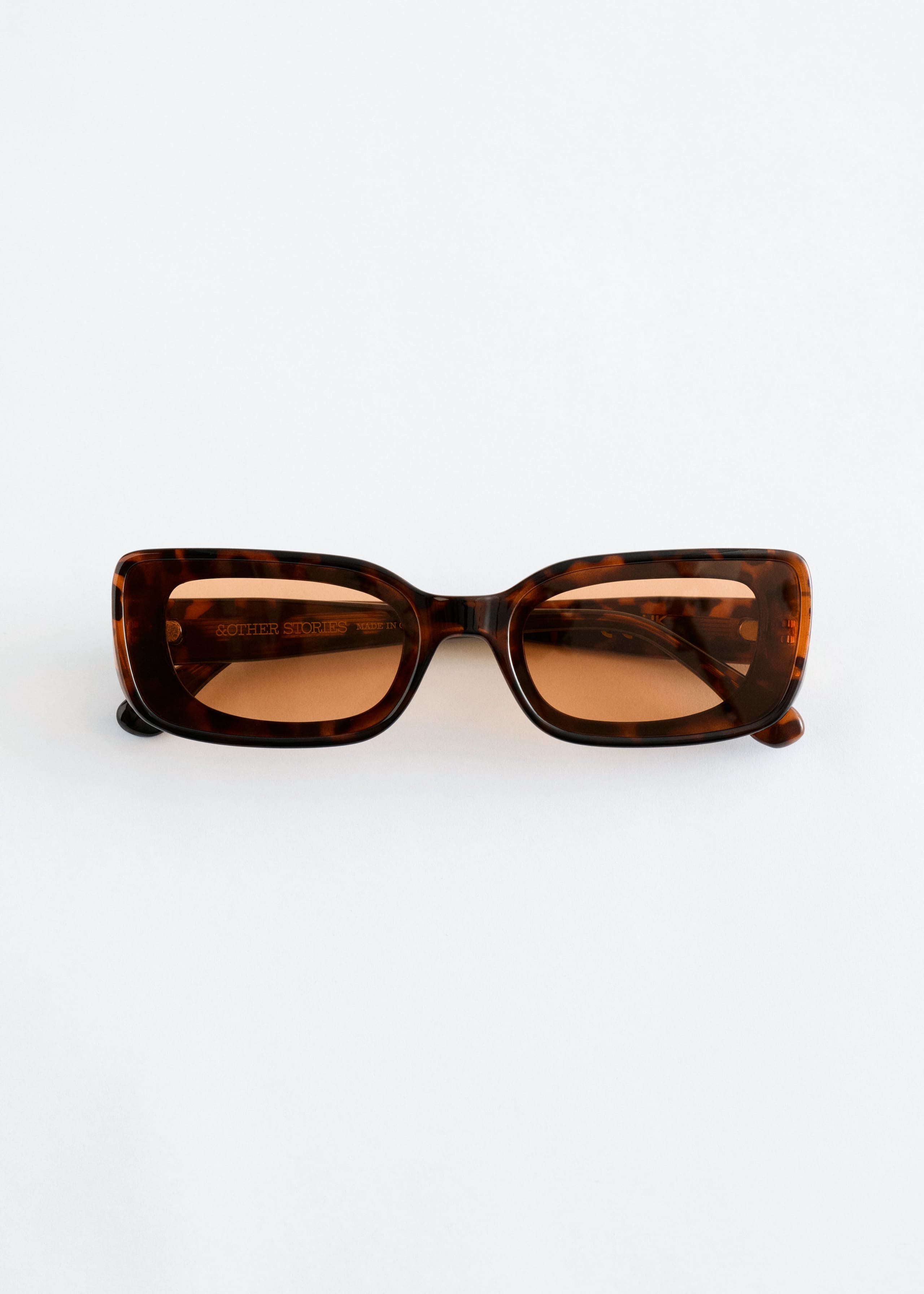 Image of Bold Rectangular Sunglasses