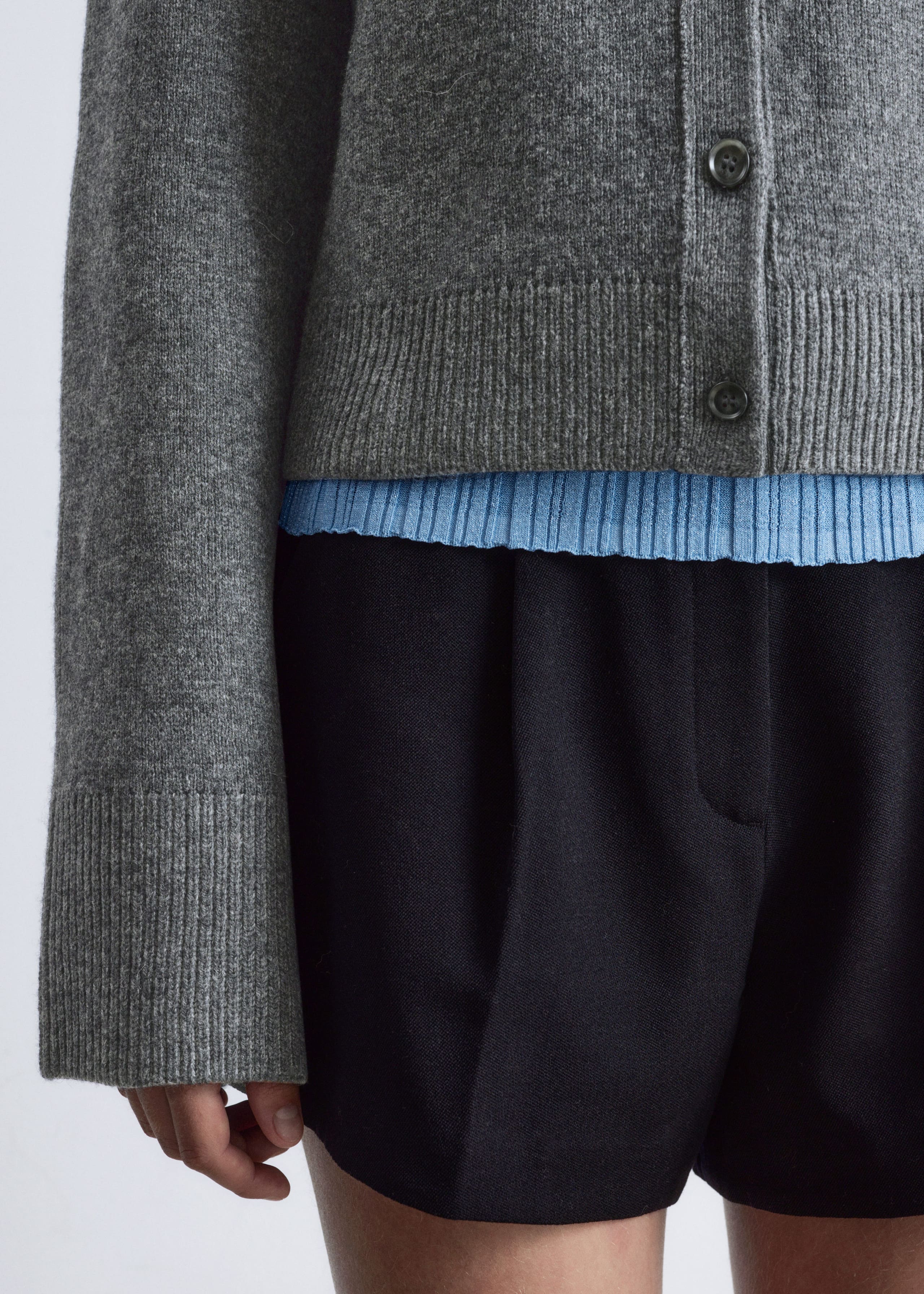 Image of Cropped Boxy Cardigan