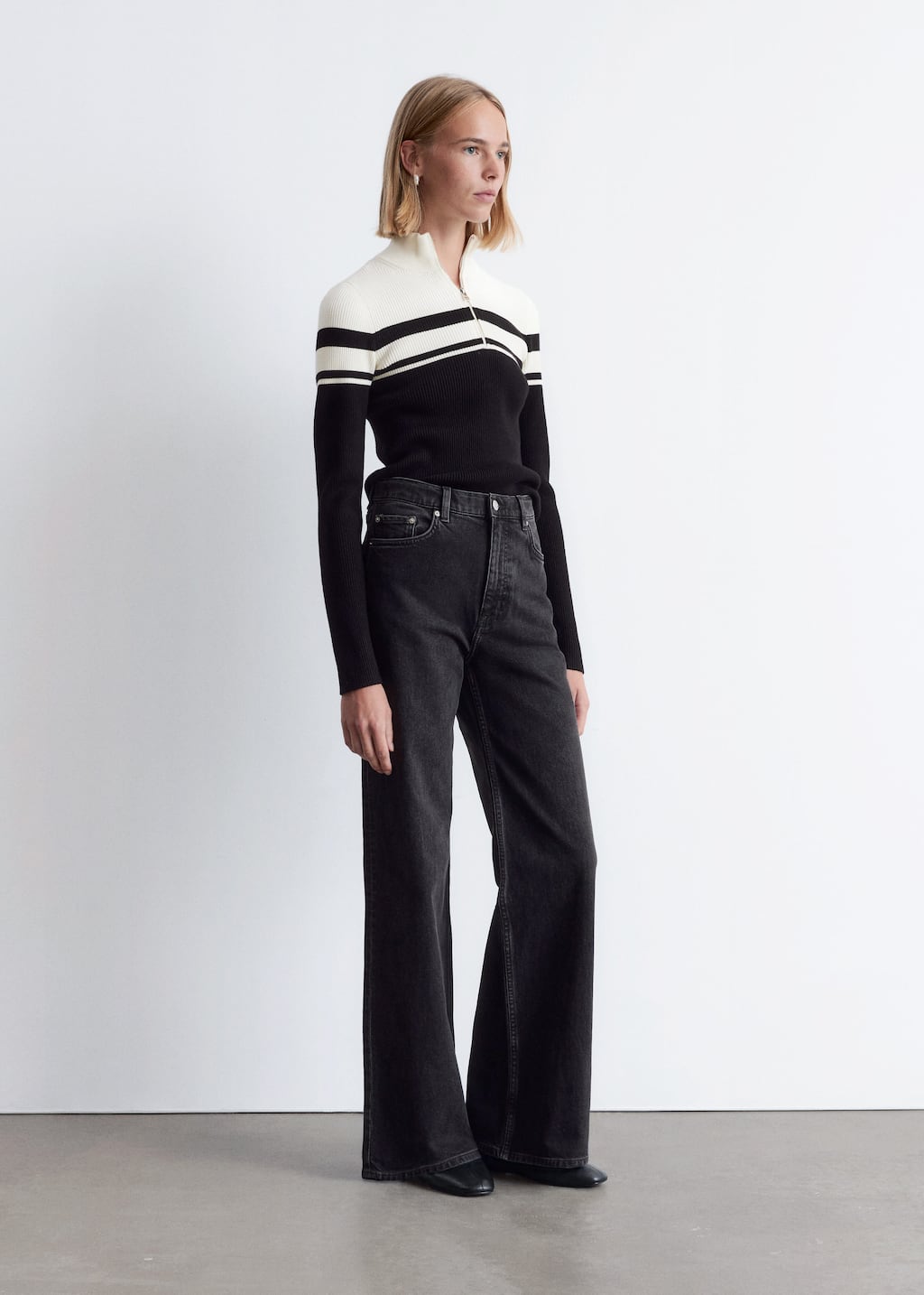 Image of Wide-Leg Jeans