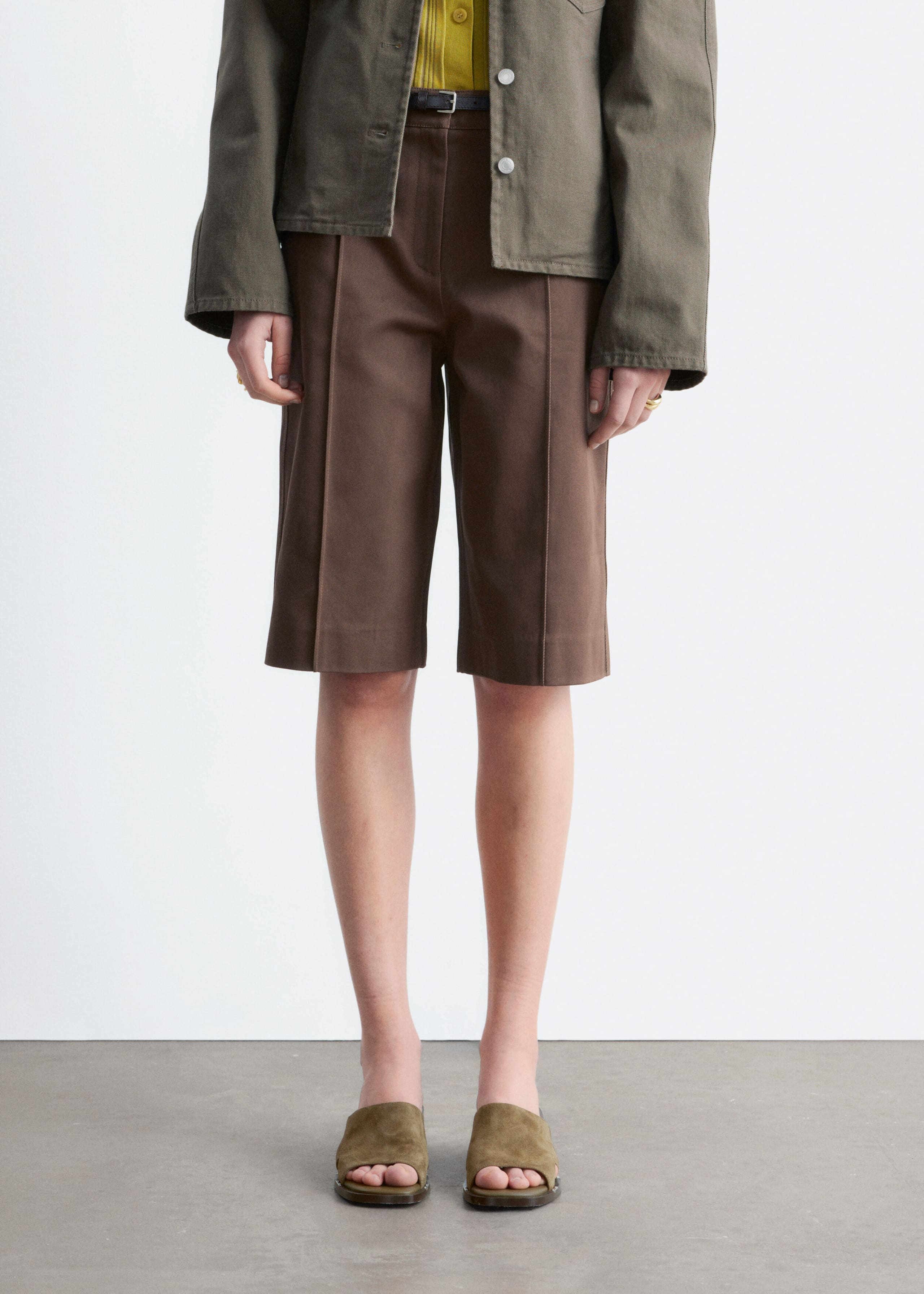 Image of Tailored Bermuda Shorts