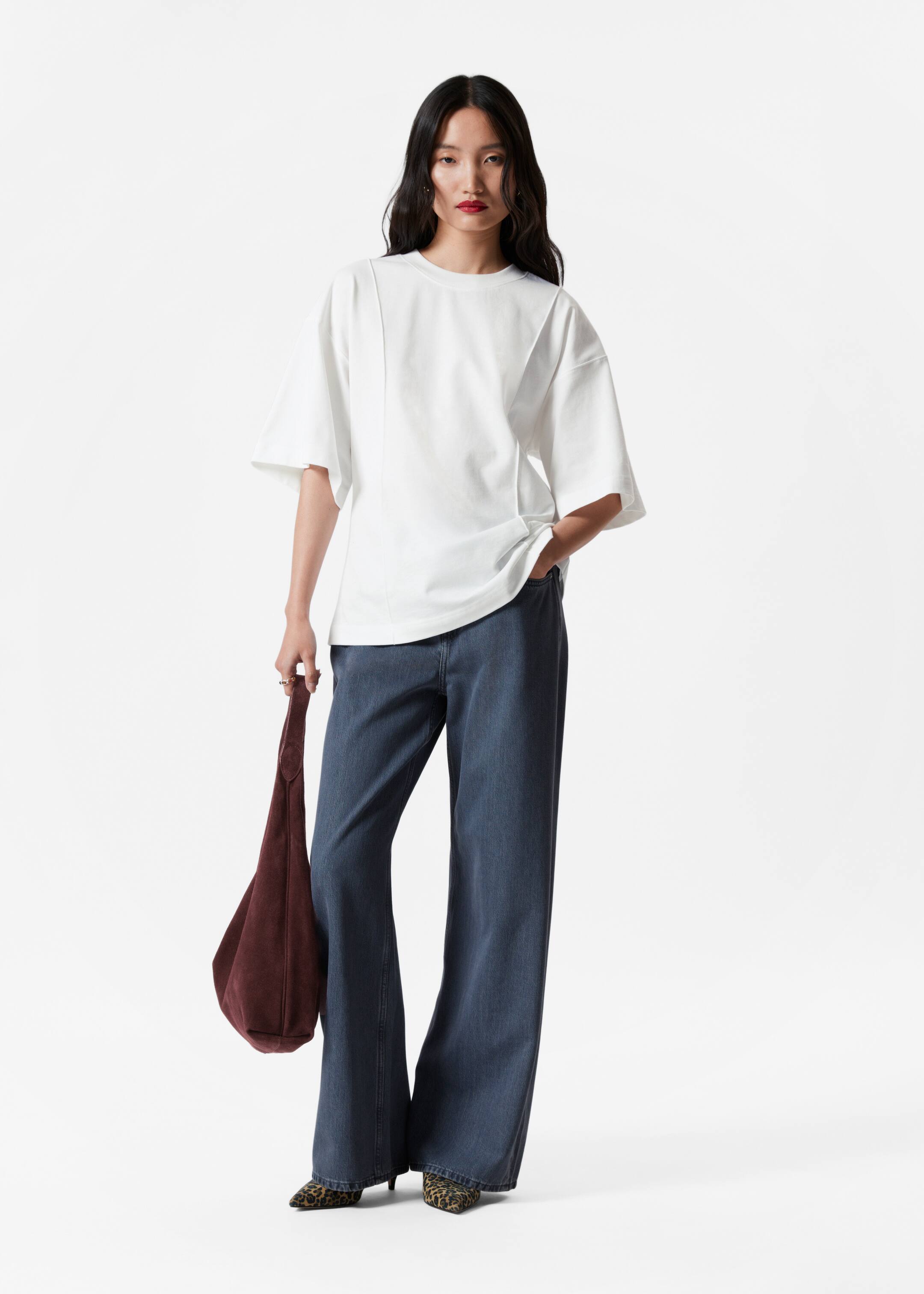 Vezi imaginea mai mare: Tricou structurat - Alb - FEMEI | H&M RO 2