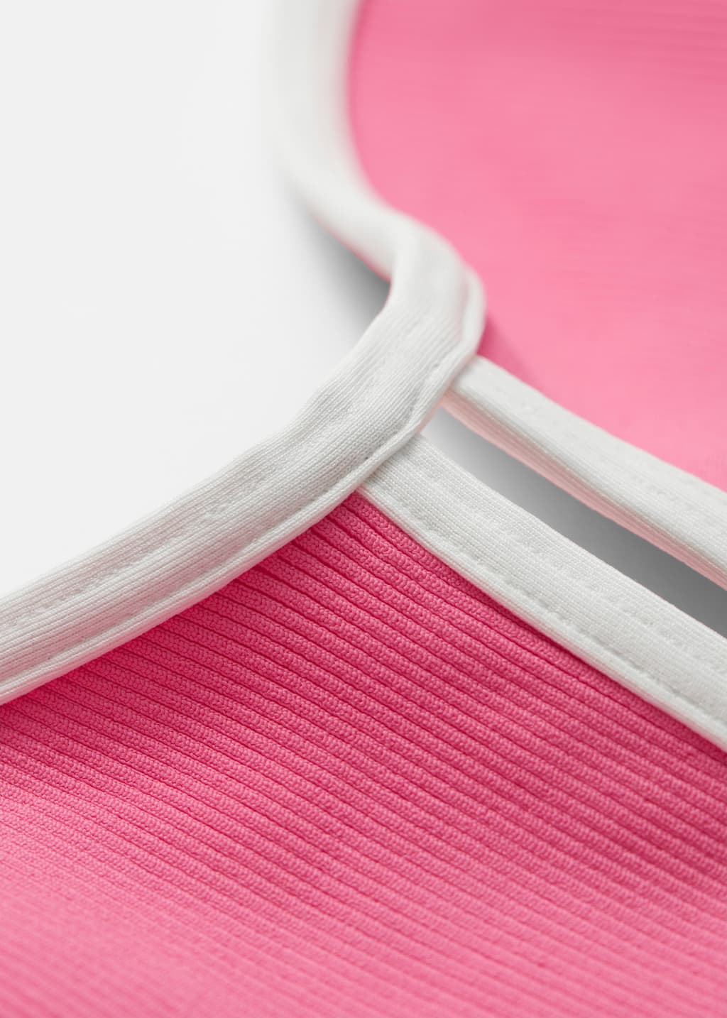 Contrast-Trim Bikini Top - {{variantName}} - Descriptive Detail
