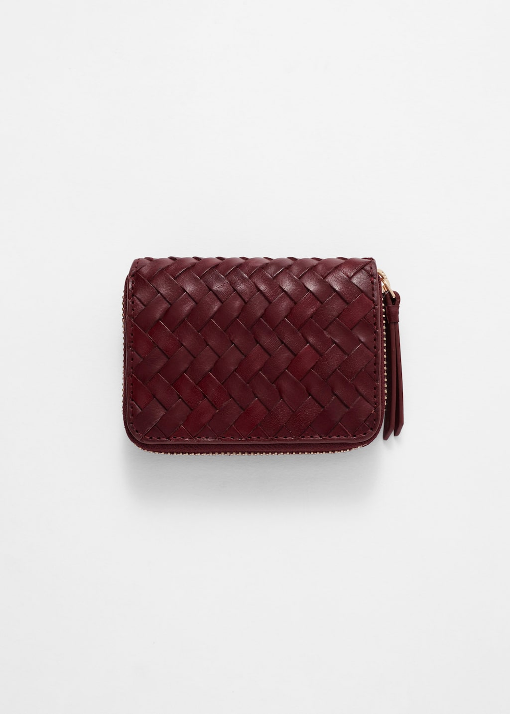 Image of Braided Leather Wallet