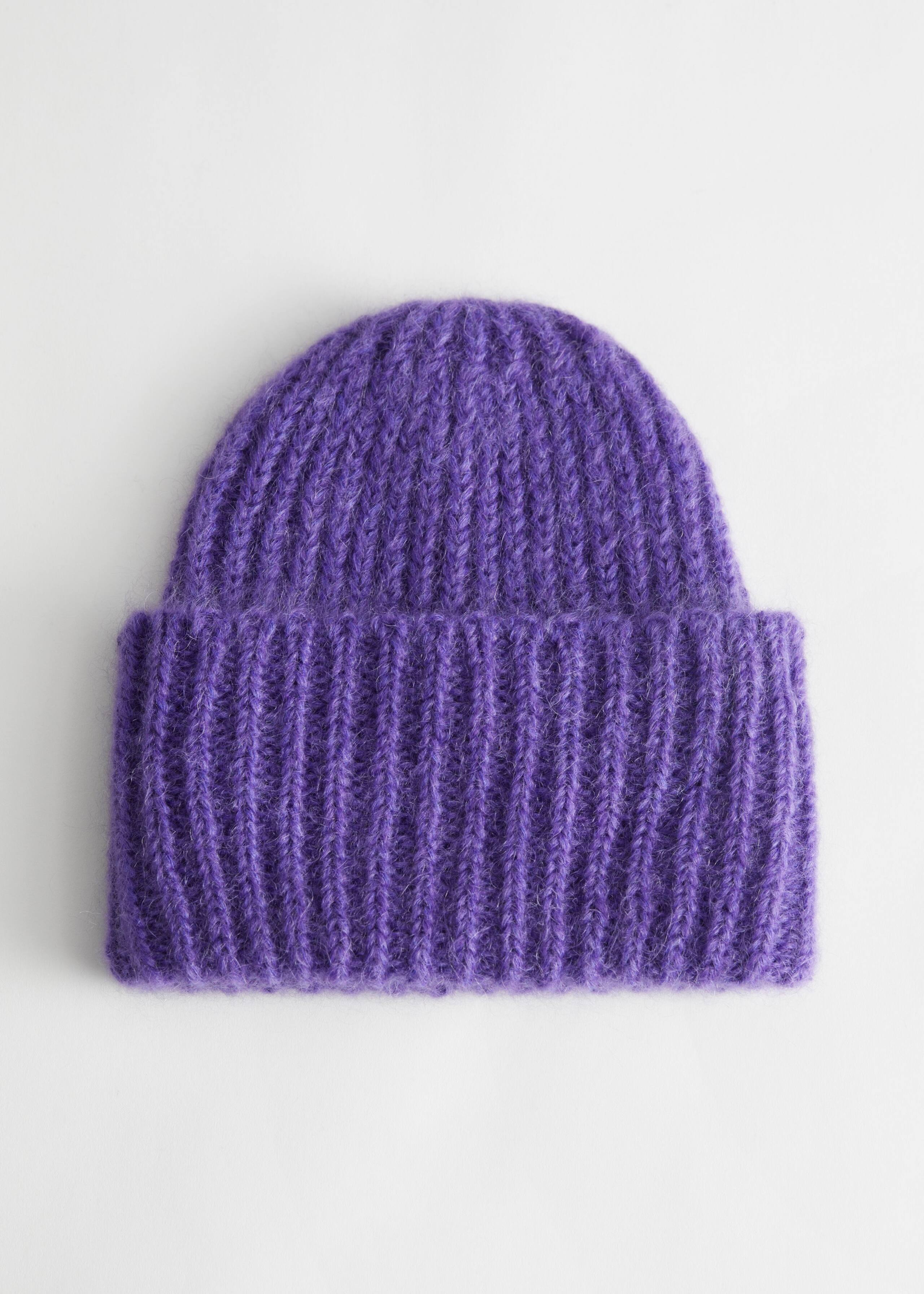 Ribbed Mohair Beanie - Mint - Still Life