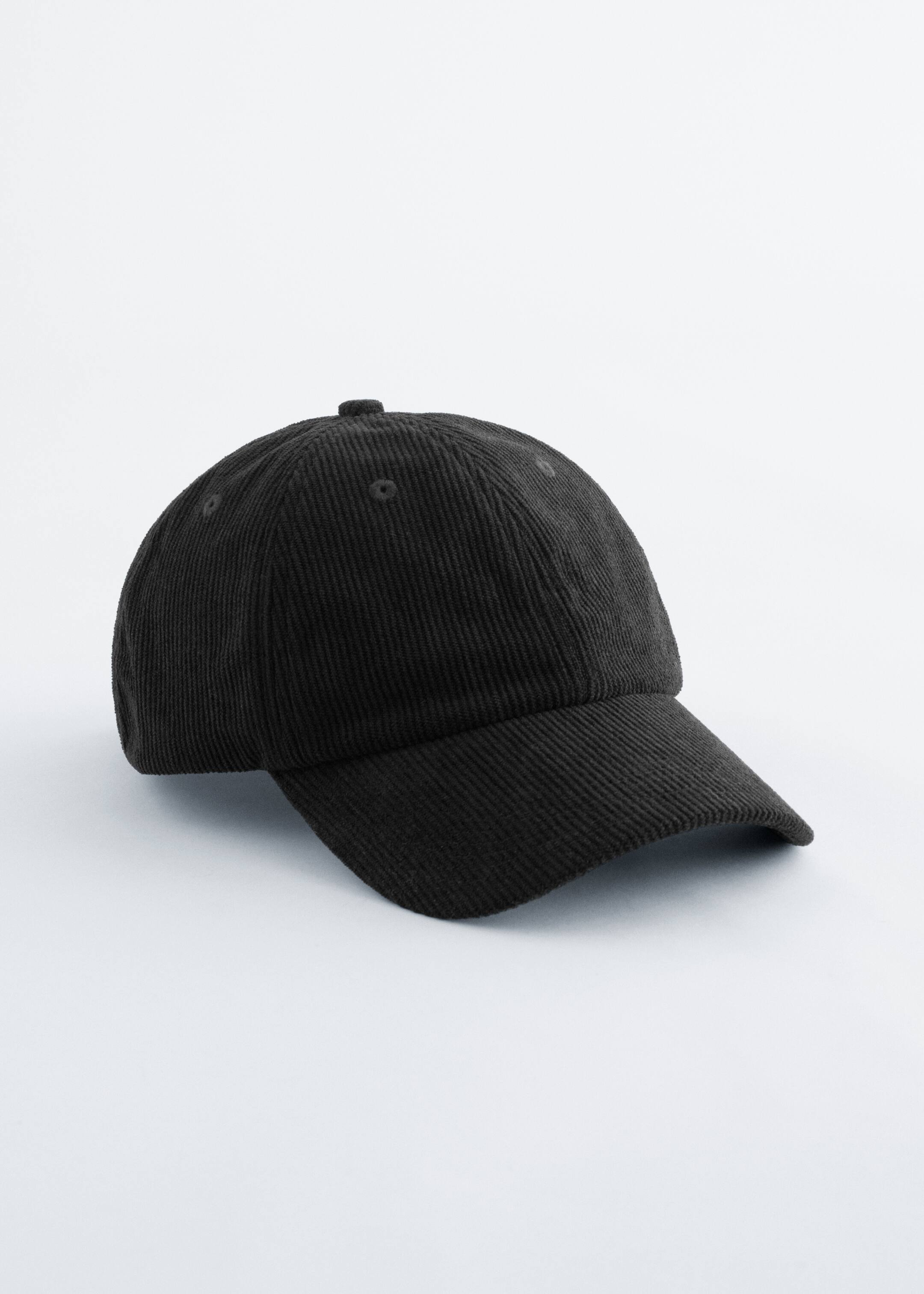 Größeres Bild ansehen: Basecap aus Cord - Schwarz - Ladies | H&M DE 1