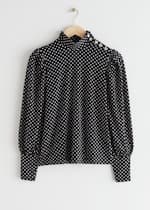 Black Polka Dots
