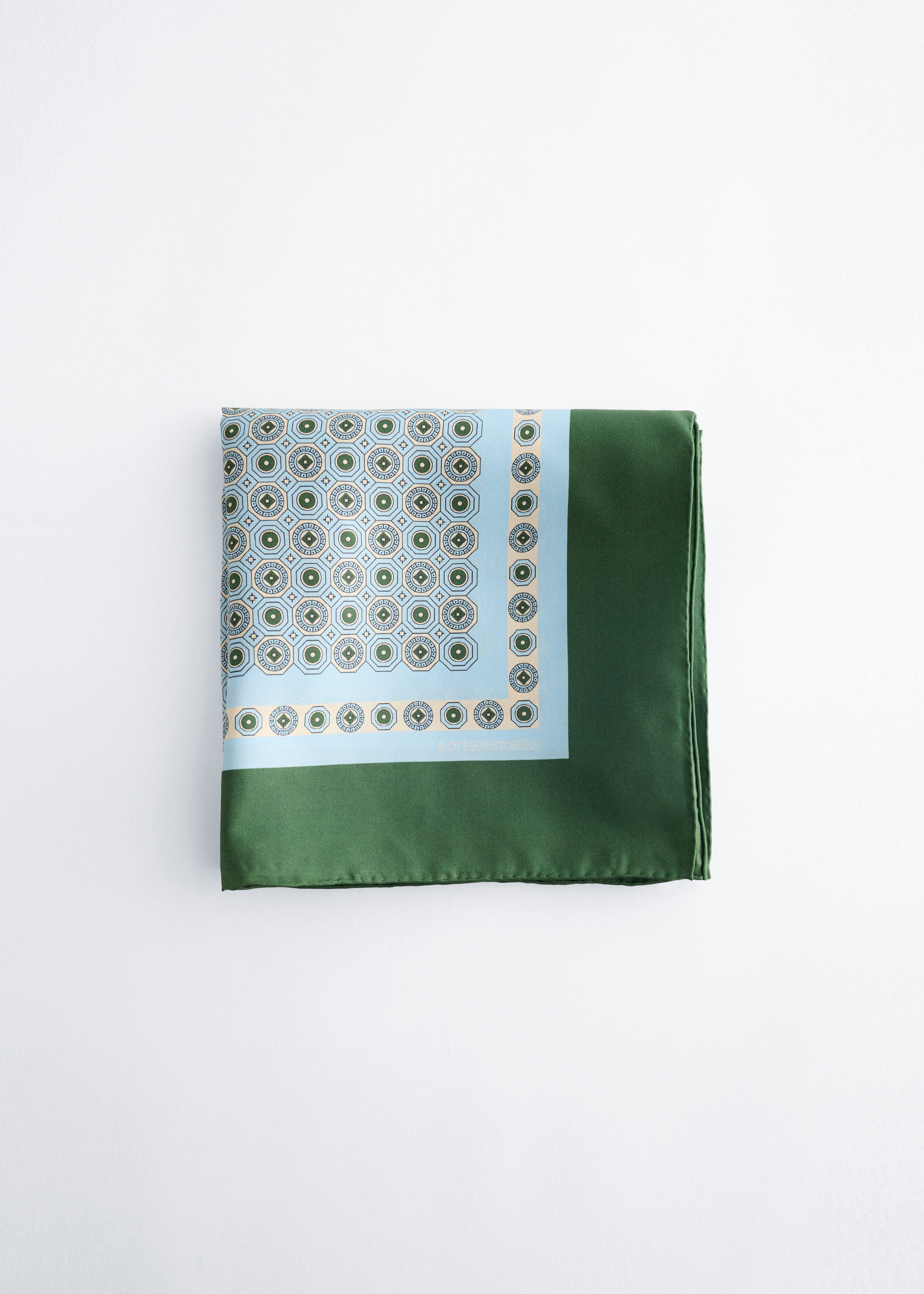 Printed Silk Scarf by & Other Stories