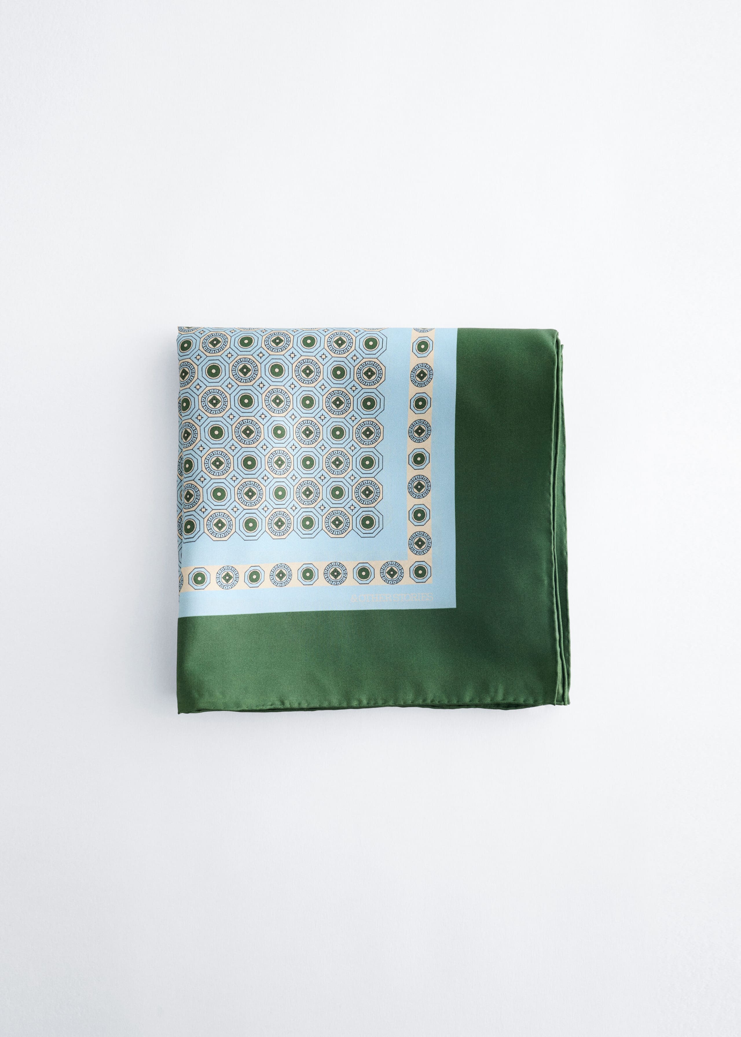 Image of Printed Silk Scarf