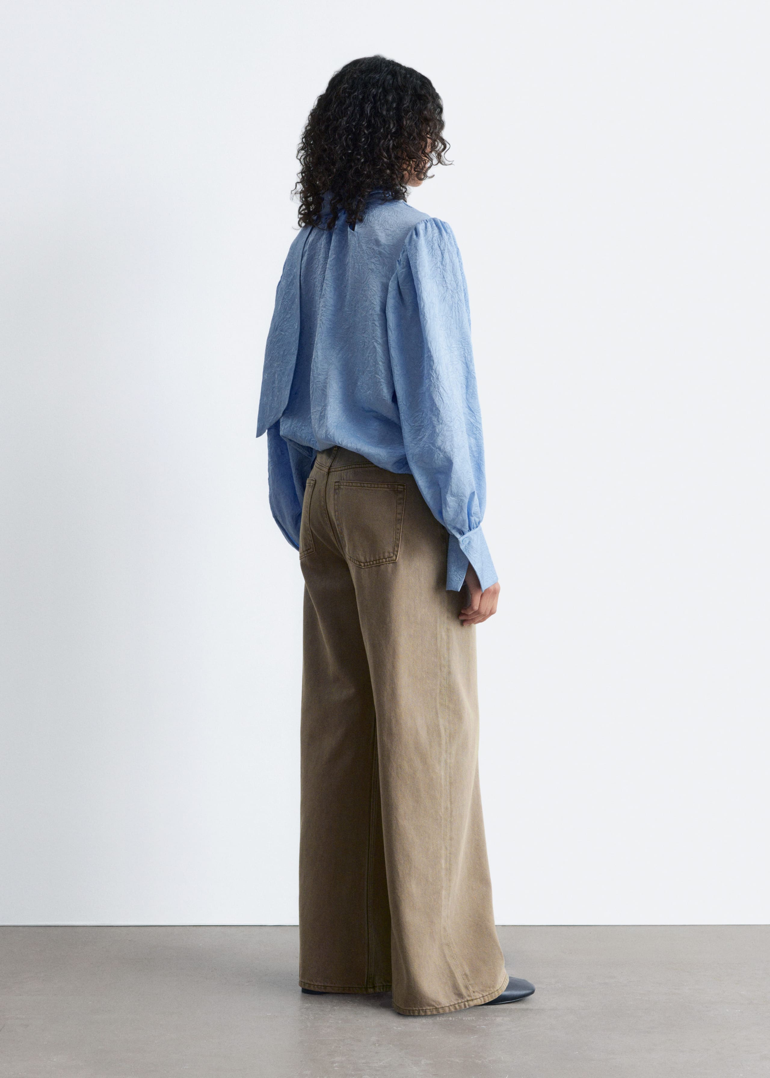 Image of Relaxed Wide-Leg Jeans
