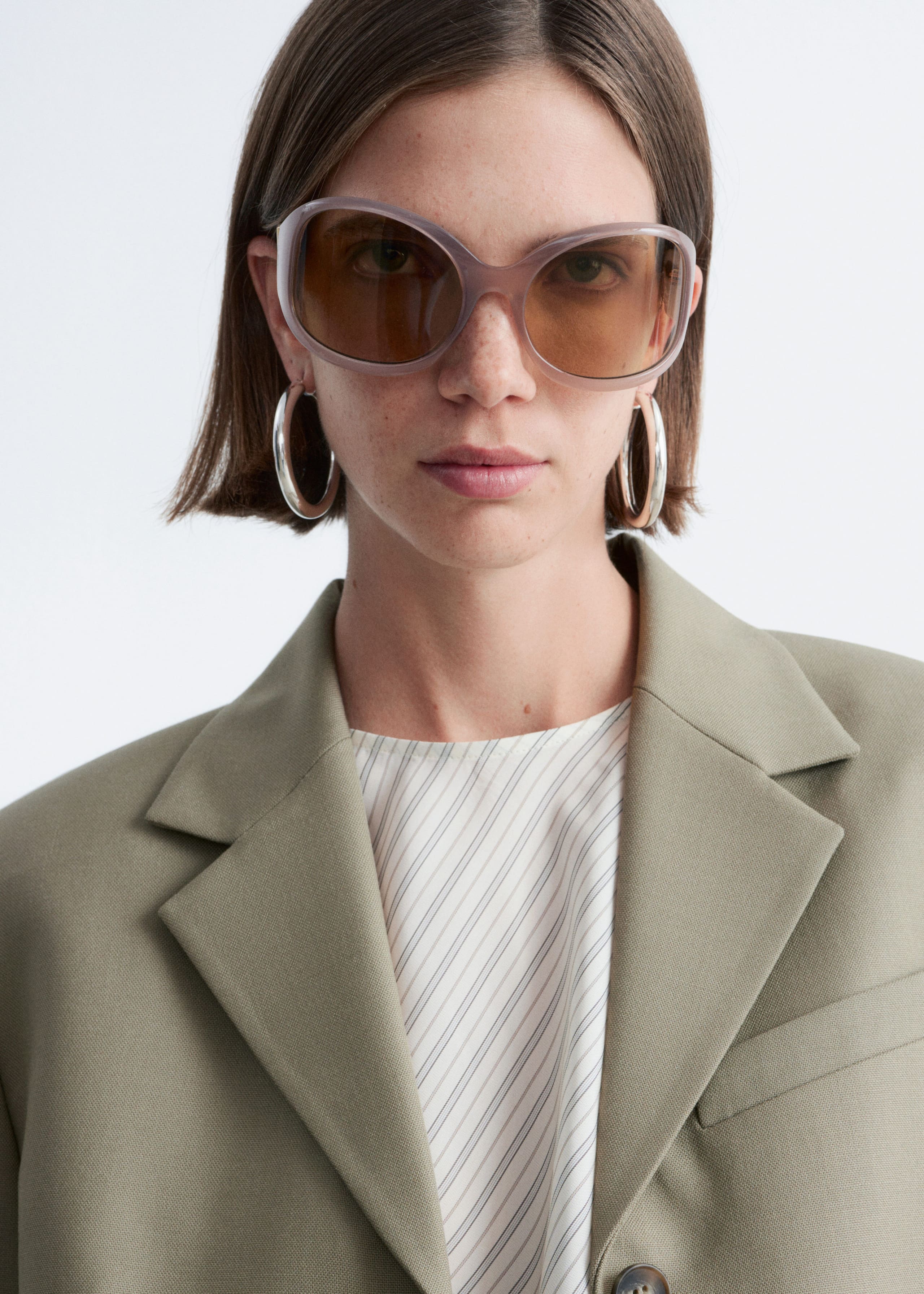 Tapered Blazer - Mole - Lookbook