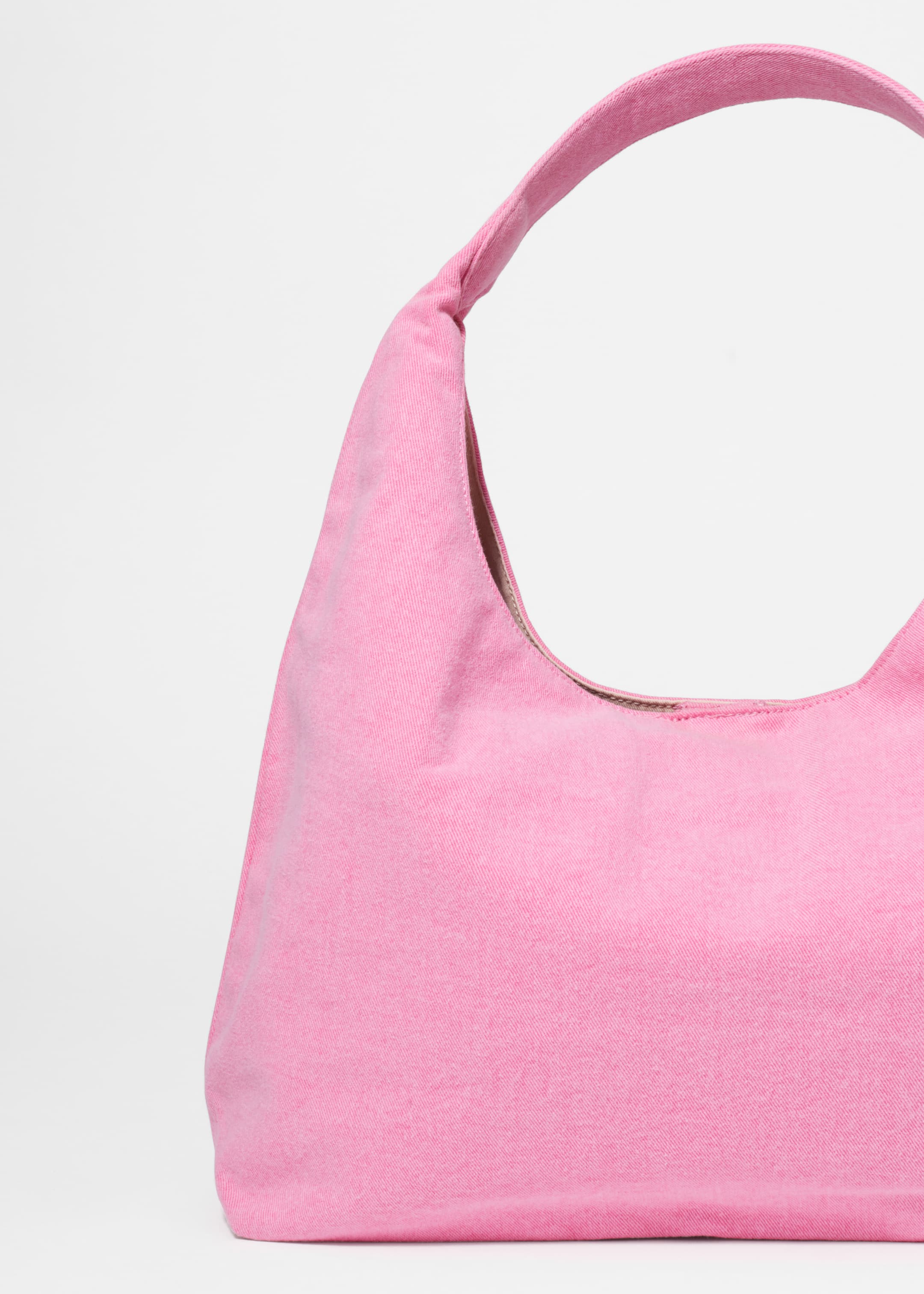 Grösseres Bild ansehen: Tragetasche im Washed-Denim-Look - Rosa - DAMEN | H&M CH 5