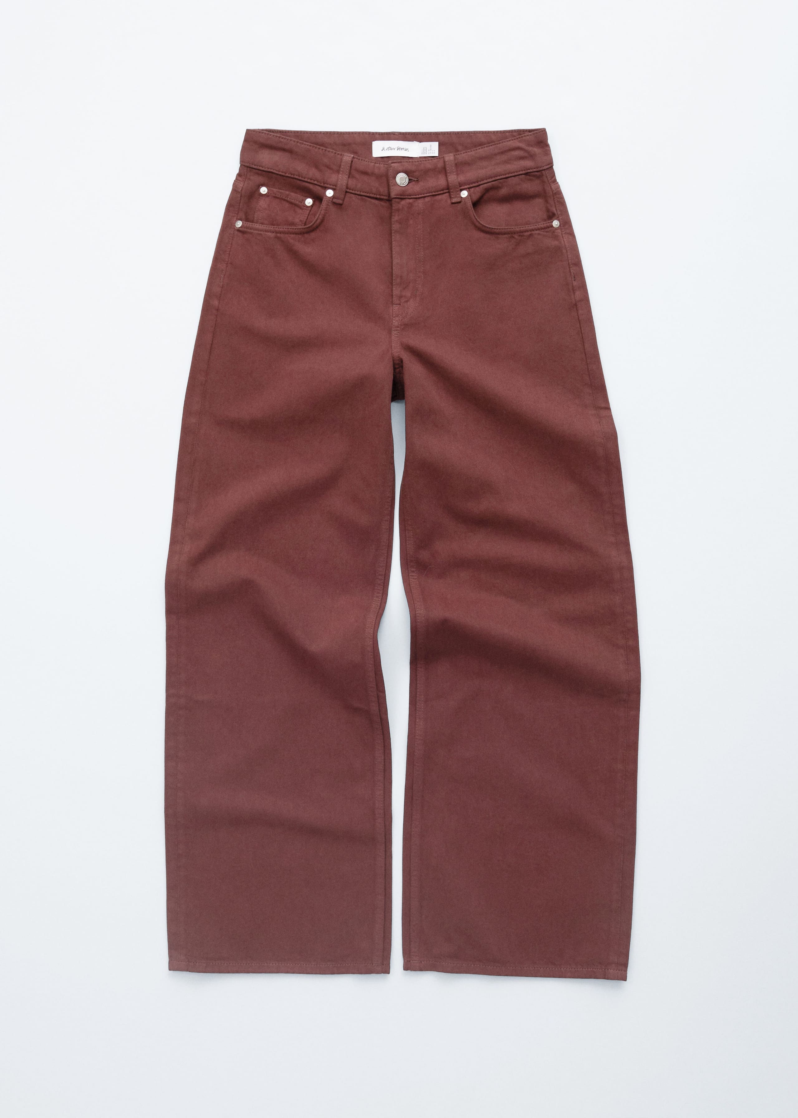 Image of Relaxed Wide-Leg Jeans