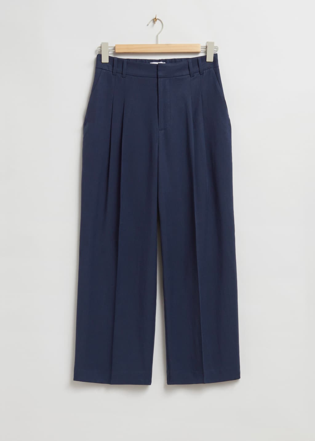 Tailored High Waist Trousers - Beige - Still Life