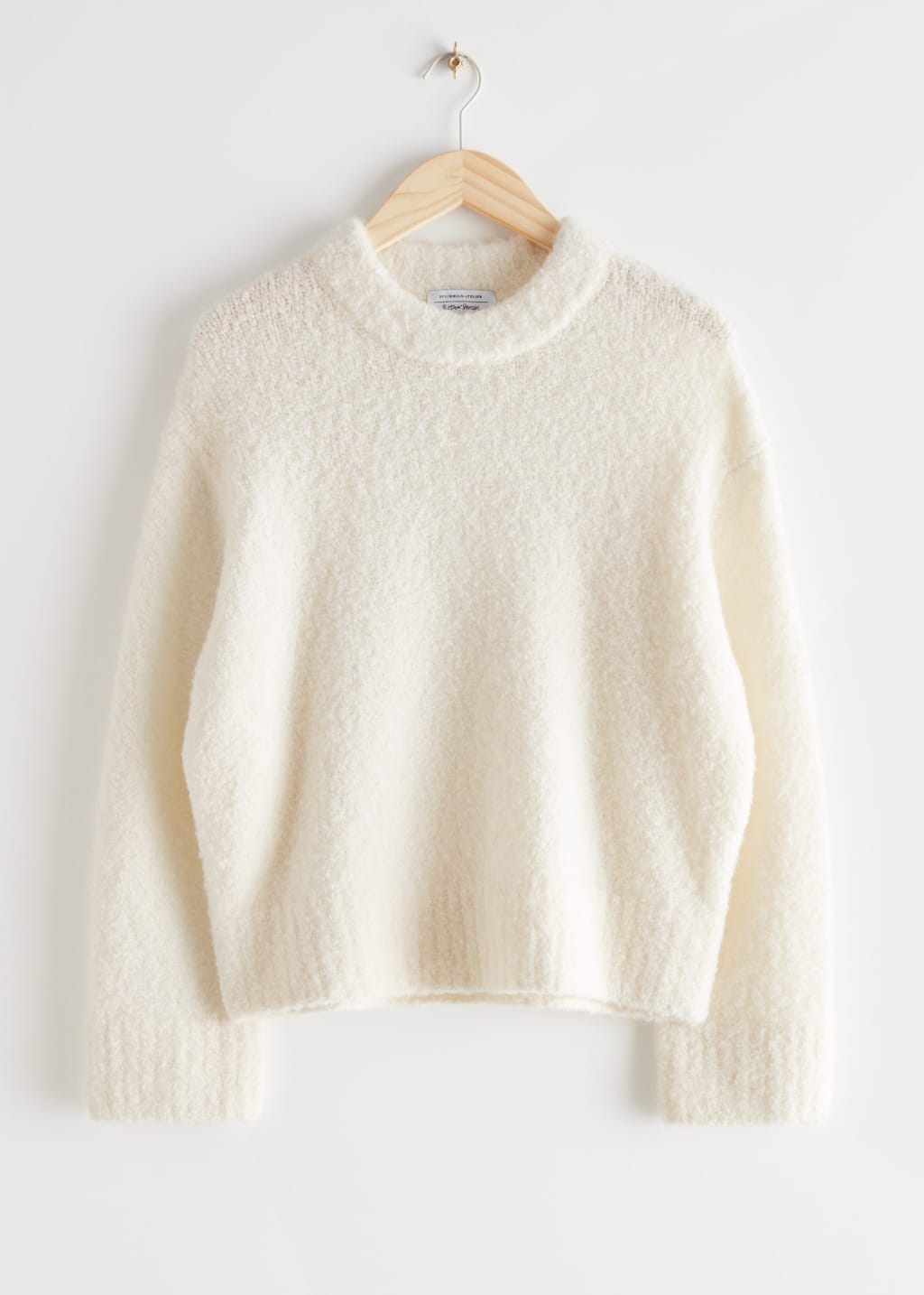 Relaxed Wool Knit Sweater