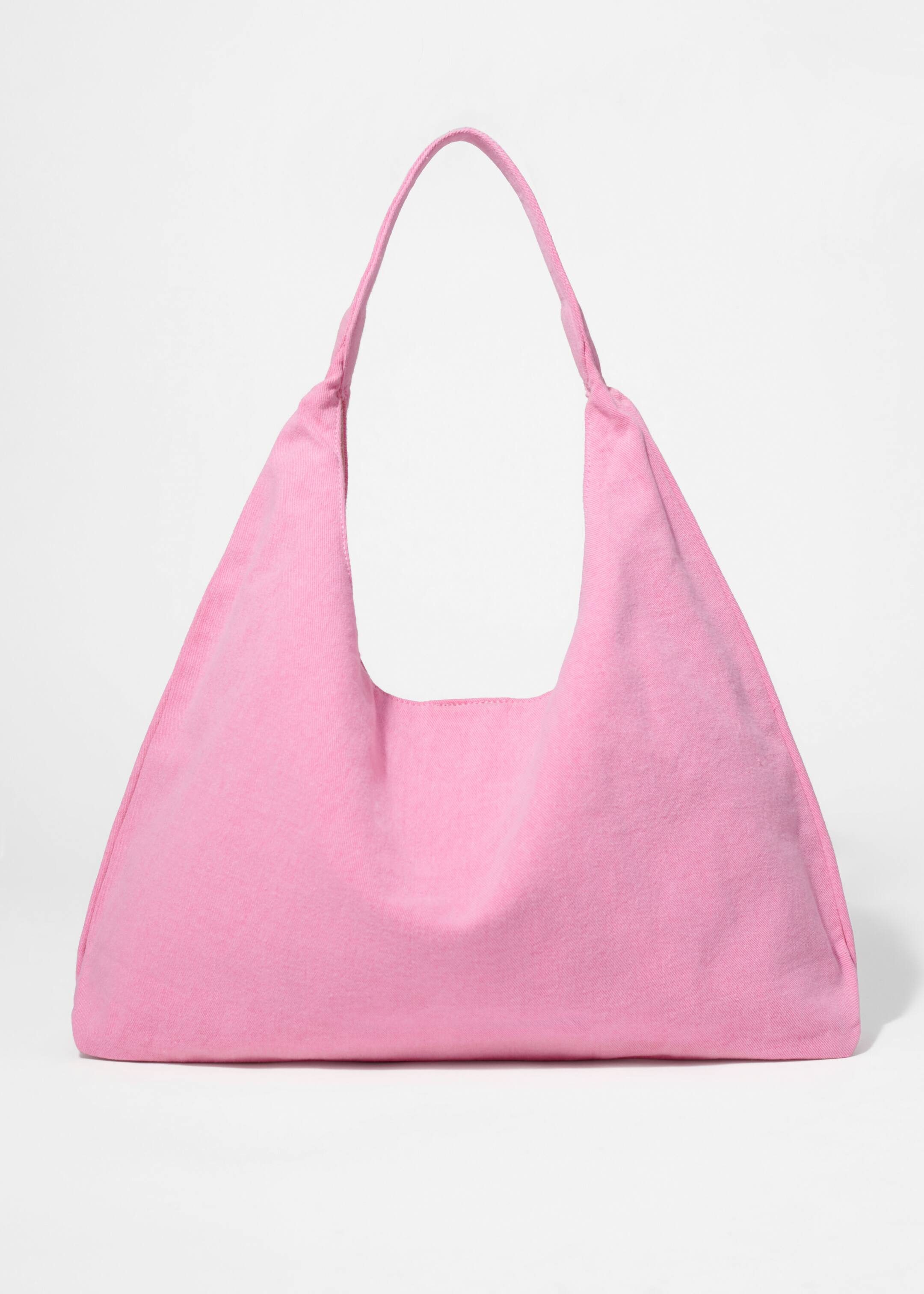 Grösseres Bild ansehen: Tragetasche im Washed-Denim-Look - Rosa - DAMEN | H&M CH 2