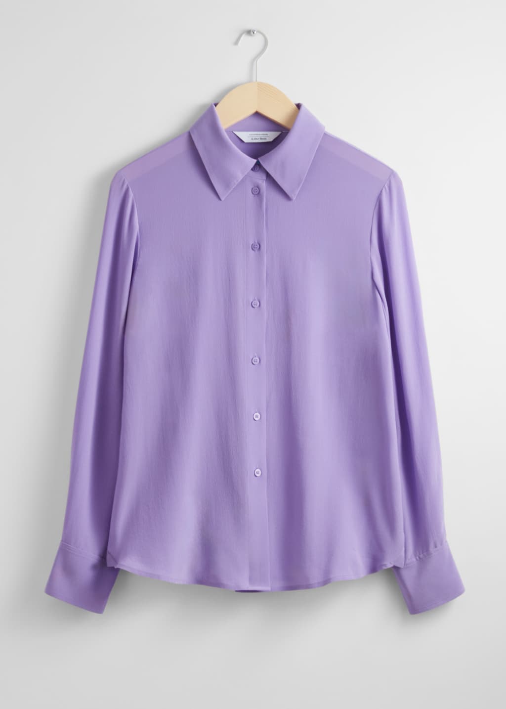 Camicia in seta di gelso - Blu navy - Natura morta