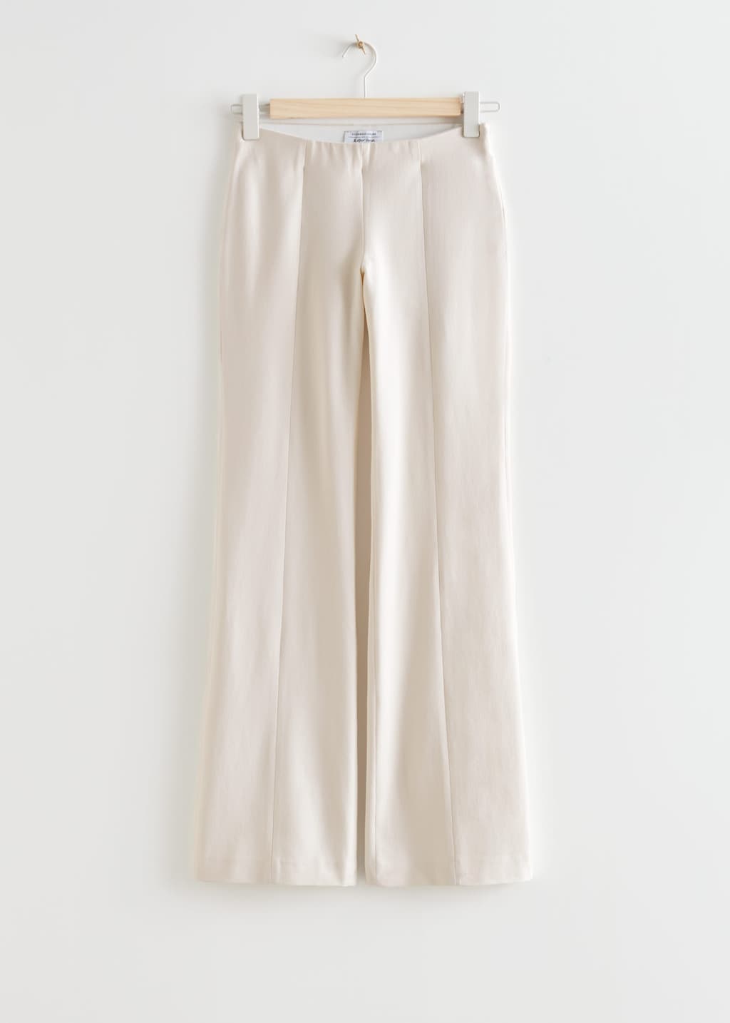 Low Waist Trousers - White - Natura morta