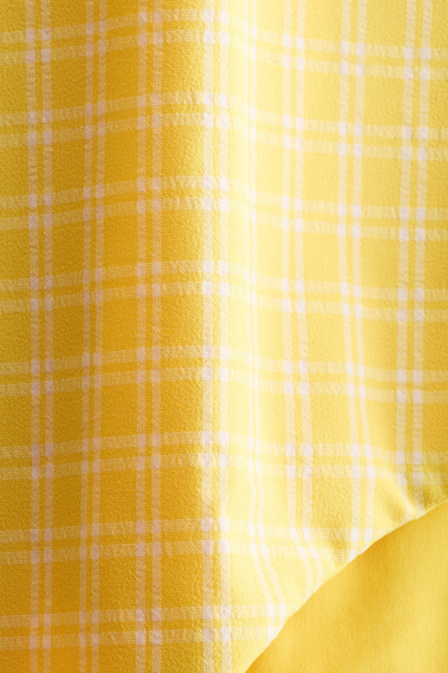 V-ringad baddräkt - Gul/rutig/Svart - 3