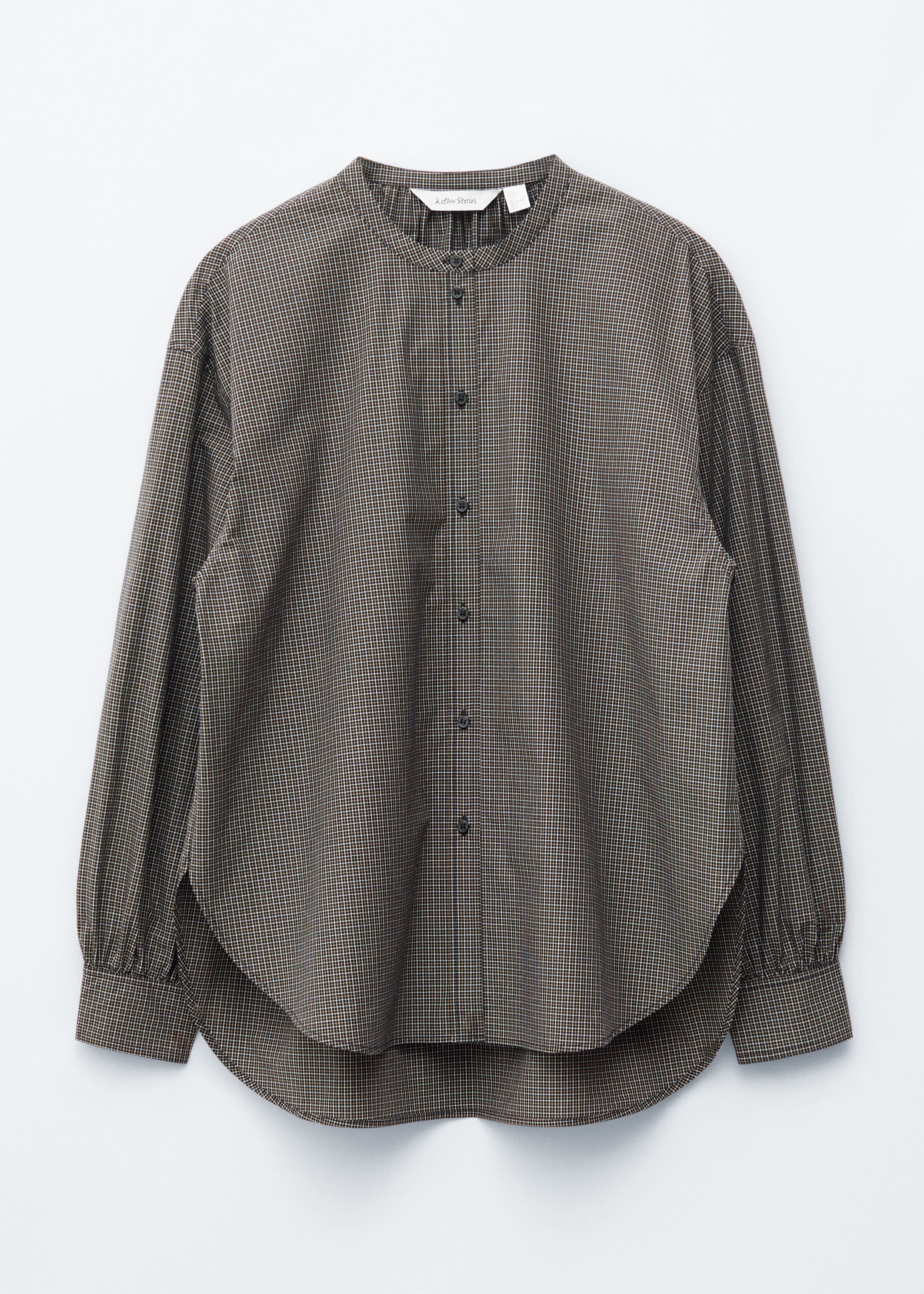 Image of Camisa de algodón de corte holgado