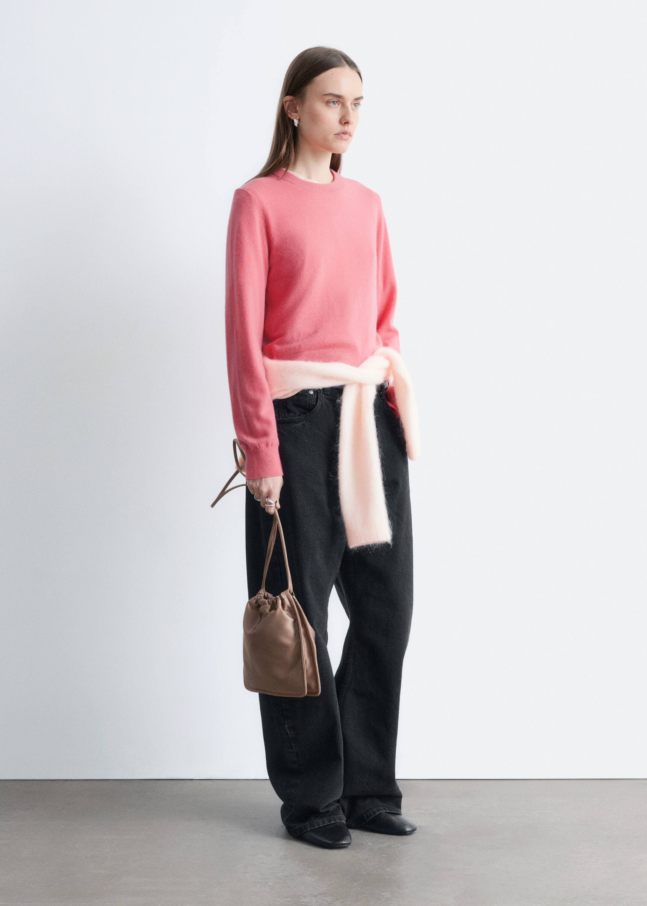 Преглед на по-голямо изображение: Кашмирен пуловер - Розова - ЖЕНИ | H&M BG 6