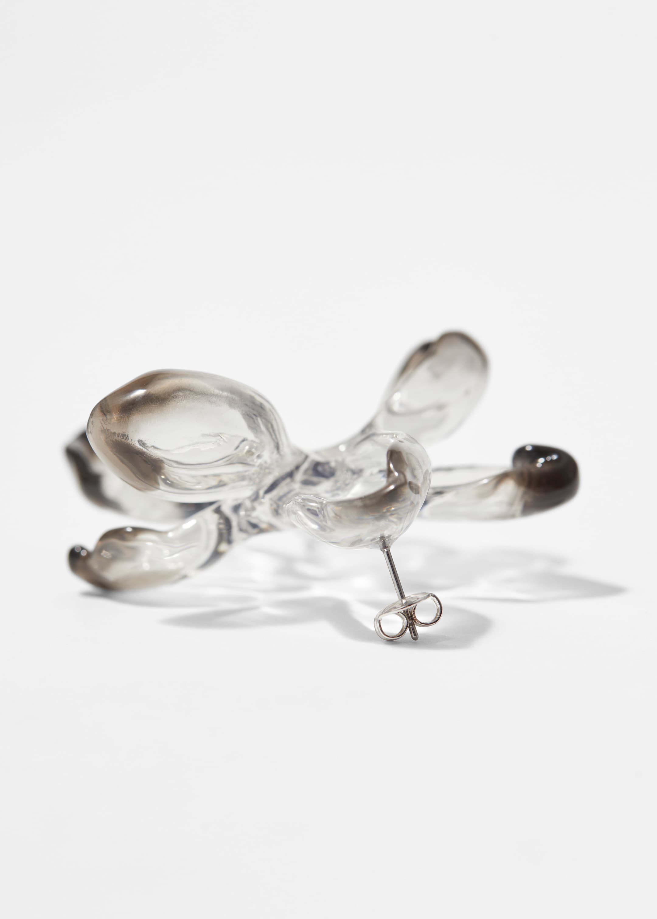 Se større billede: Transparente blomsterøreringe - Transparent - DAME | H&M DK 3