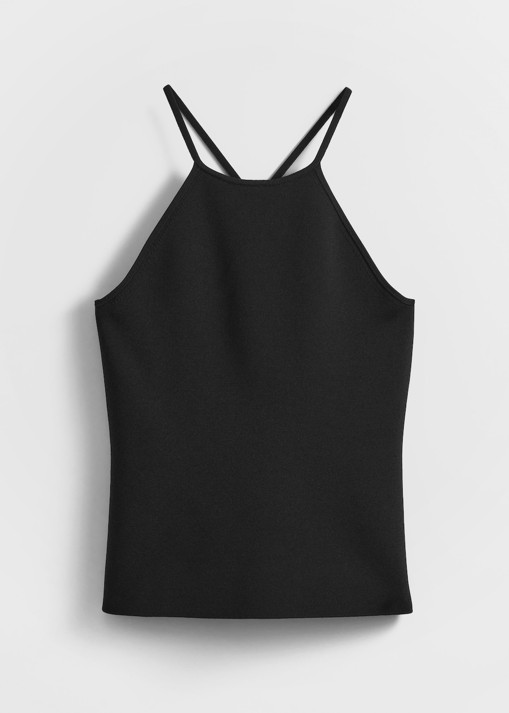 Criss-Cross Halterneck Top