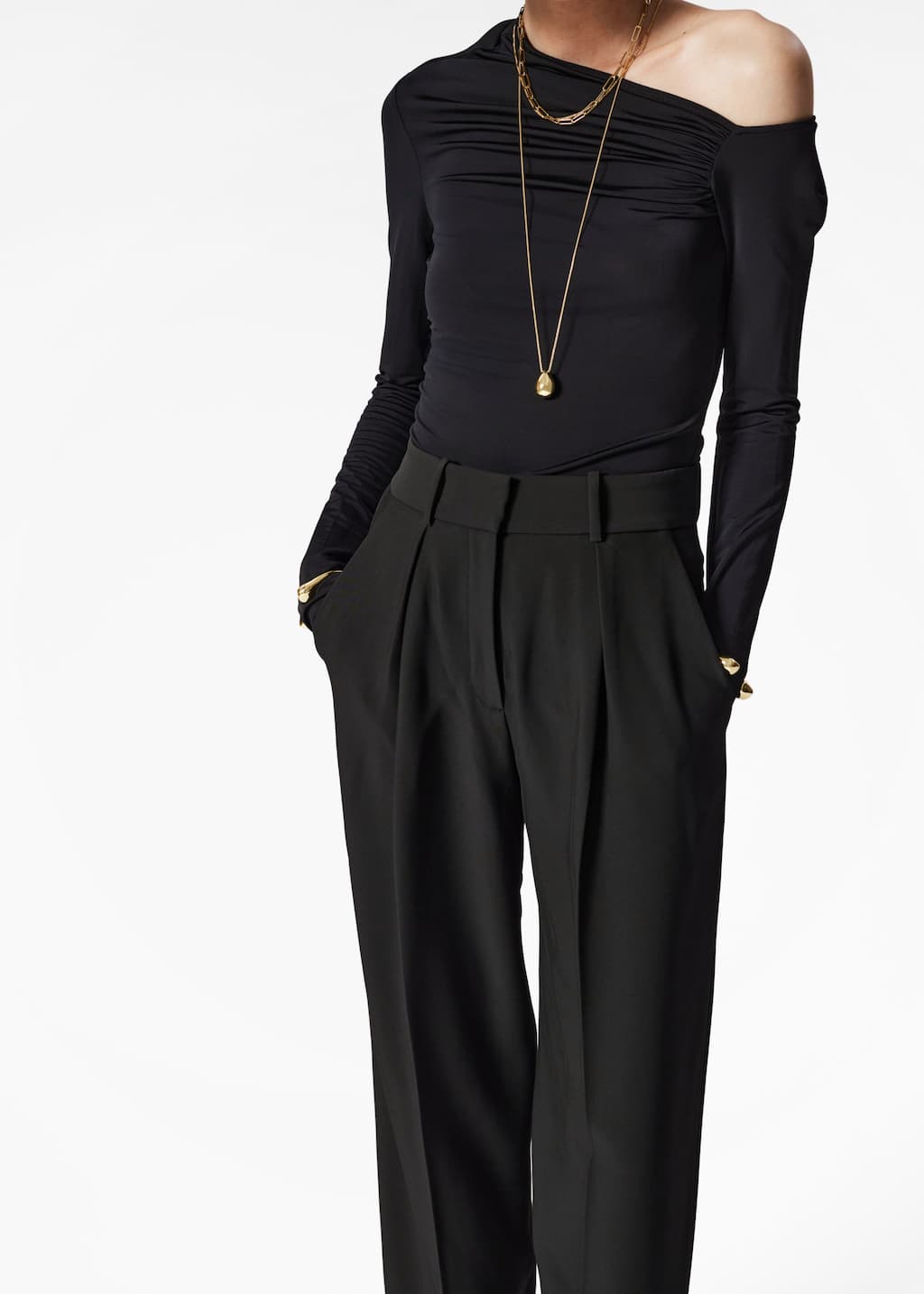 Image of Tailored Tapered Trousers