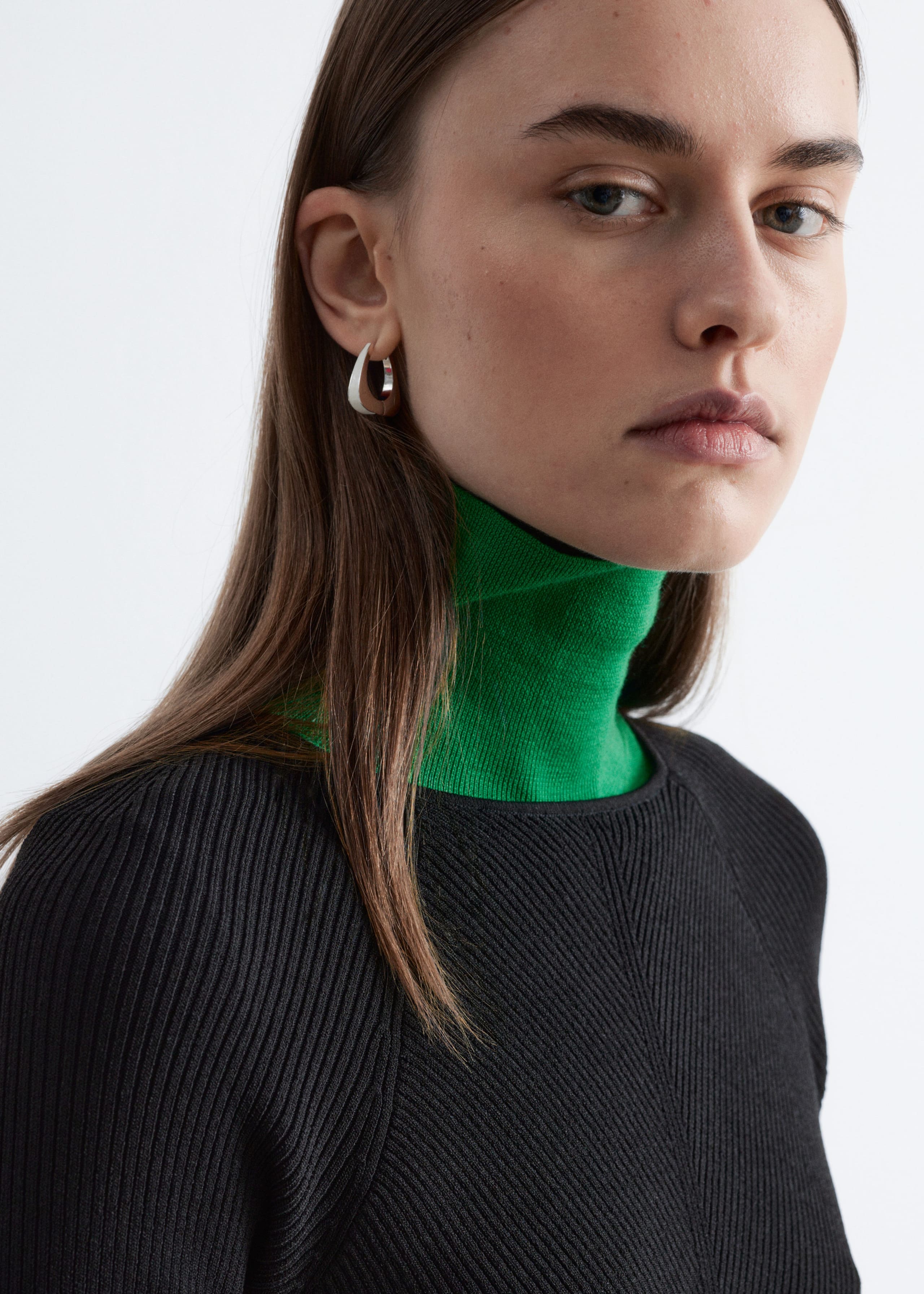 Image of Rib-Knit Maxi Dress