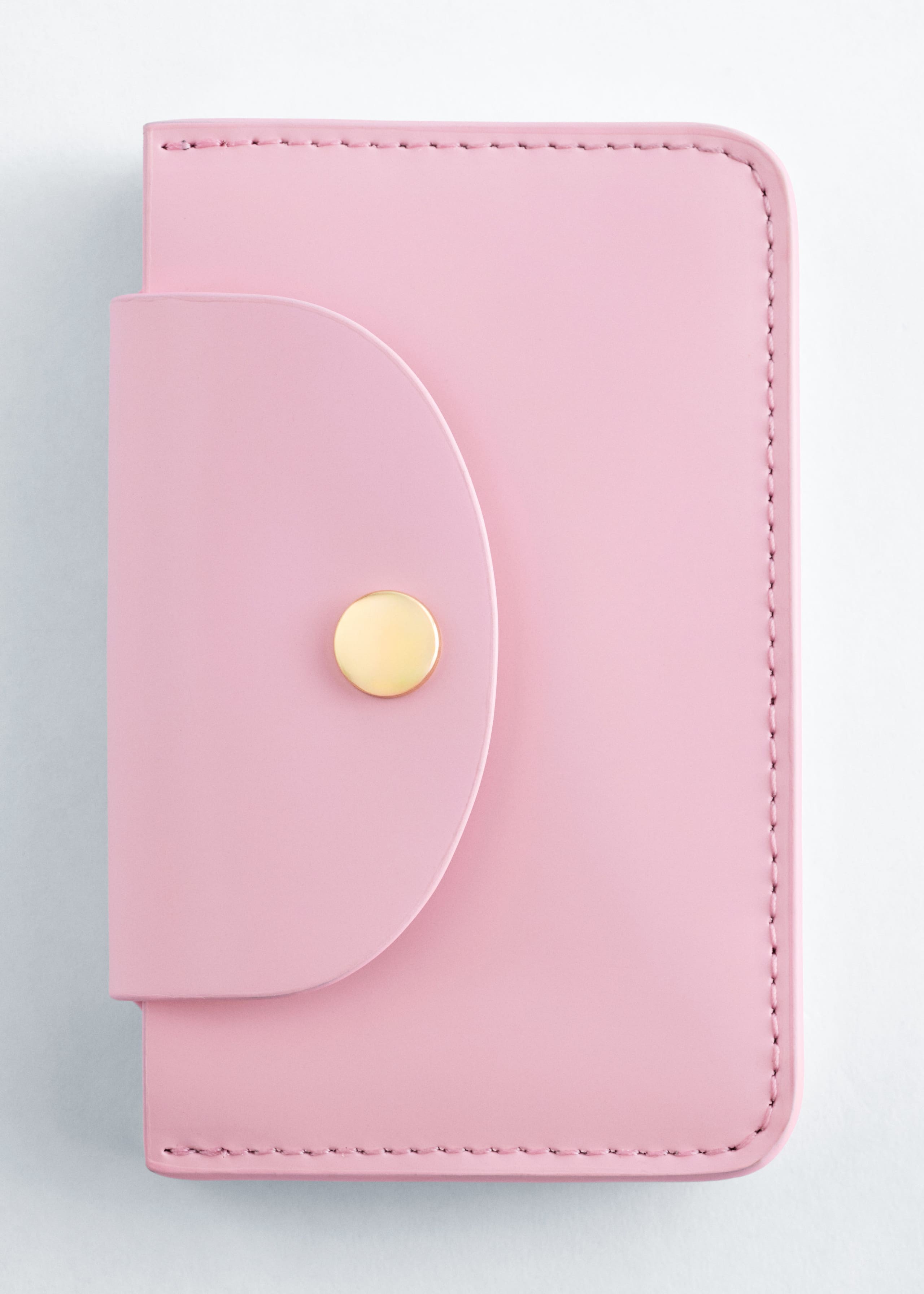 Leather Card holder - Light Pink - Still Life