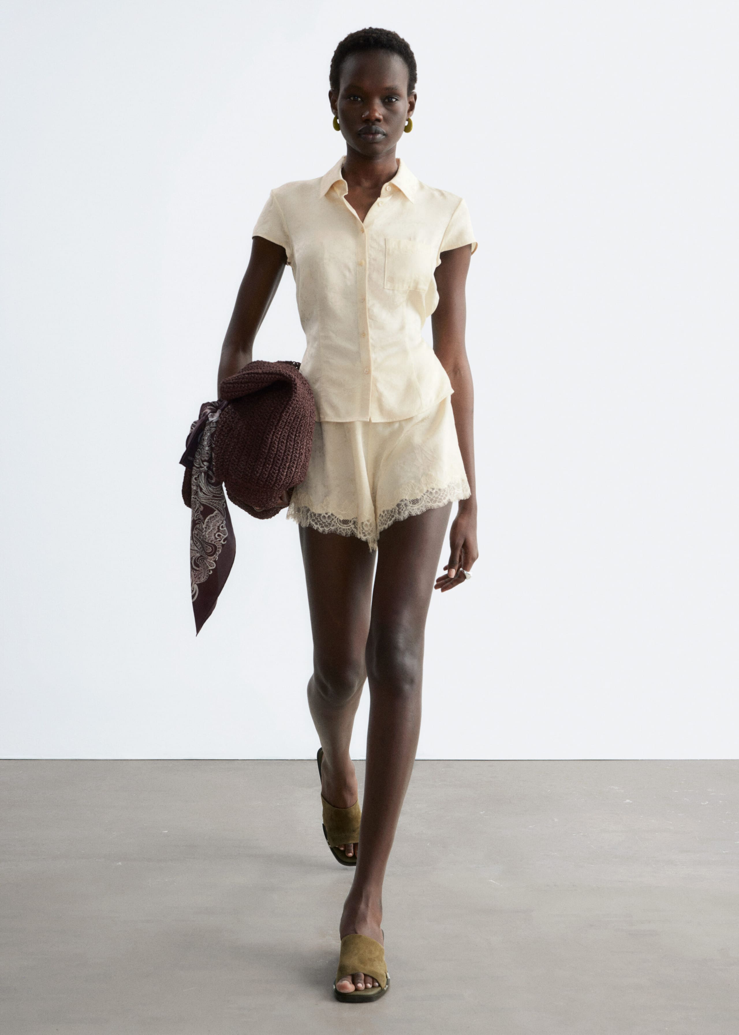 Image of Tie-Back Shirt