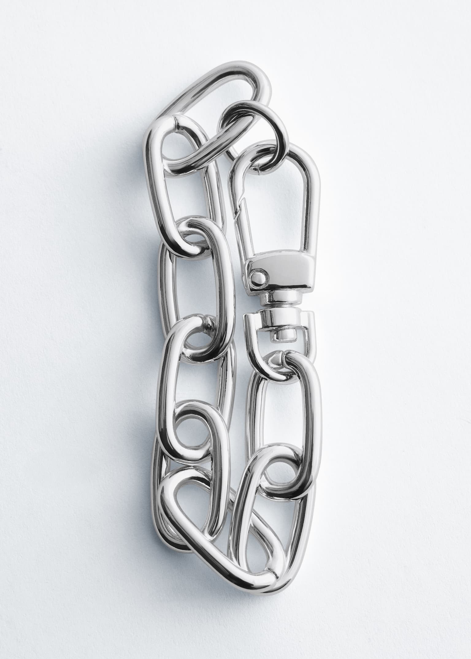 Markantes Gliederarmband - Silber/Gold - 2