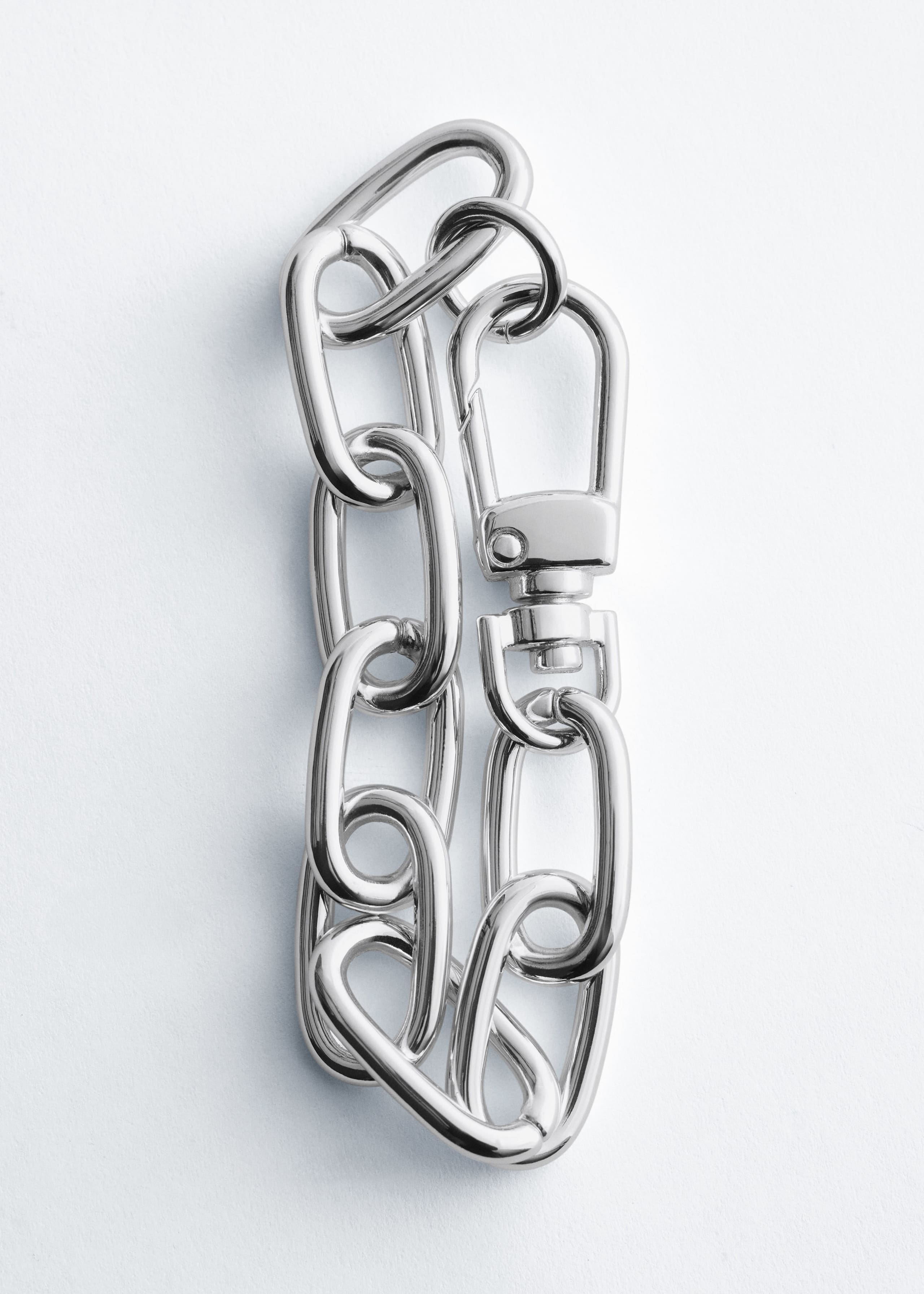 Bracciale chunky a catena - Argento - Natura morta